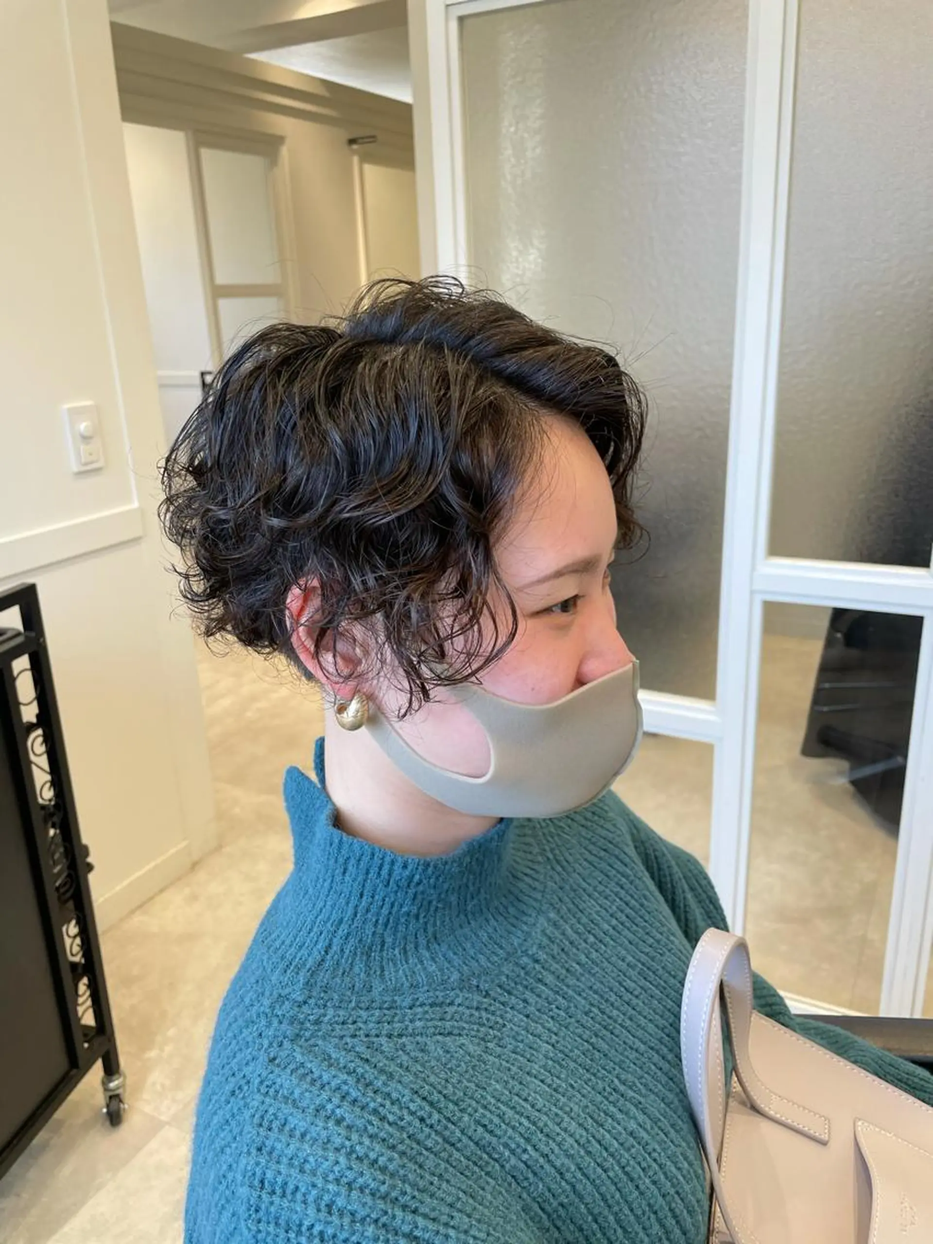 ショート カラー メンズ特化 パーマ/オザワのヘアスタイル