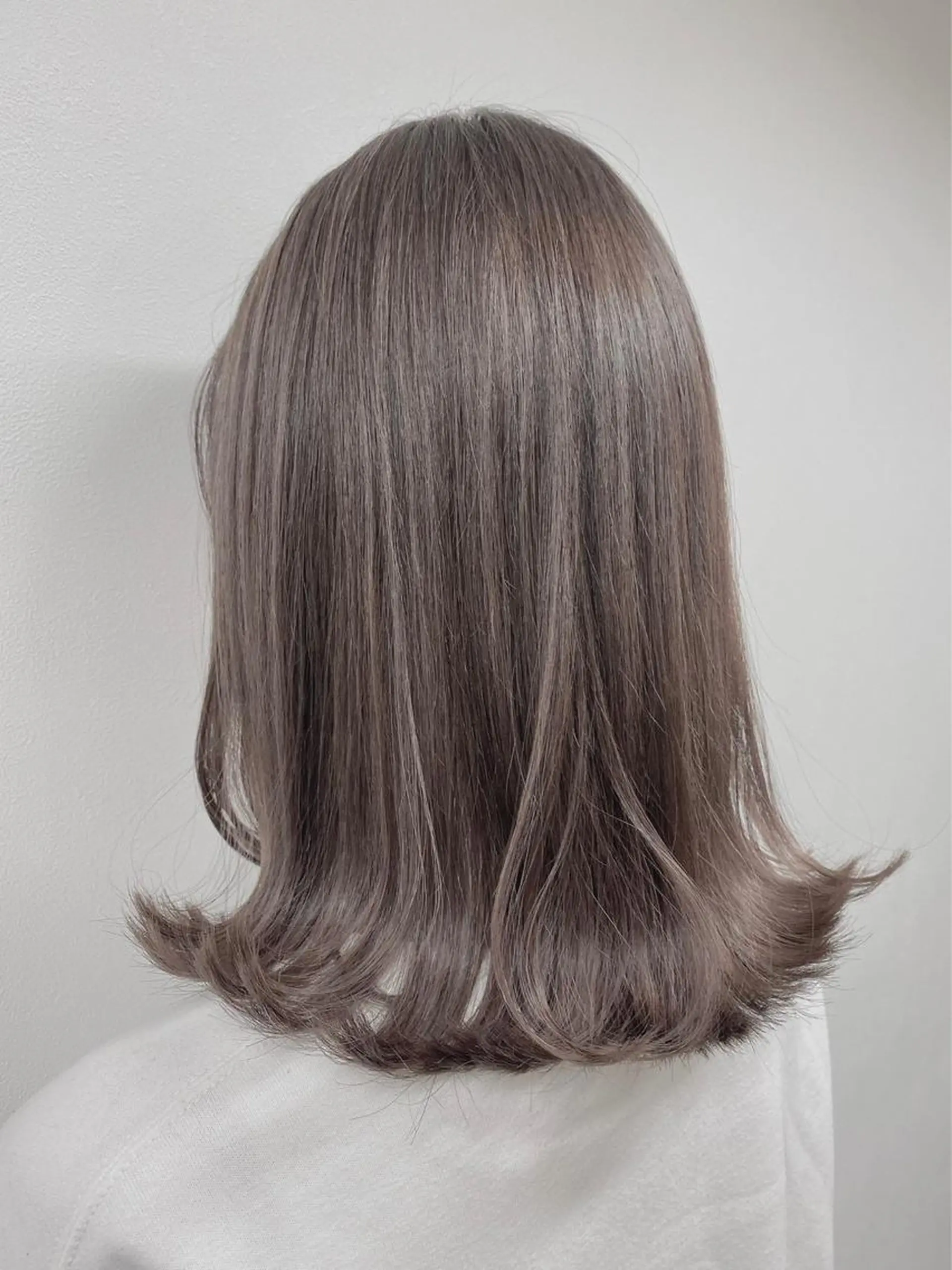 ミディアム トリートメント ヘアカラー グレージュ 透明感 ブリーチなし田島晃汰のヘアスタイル