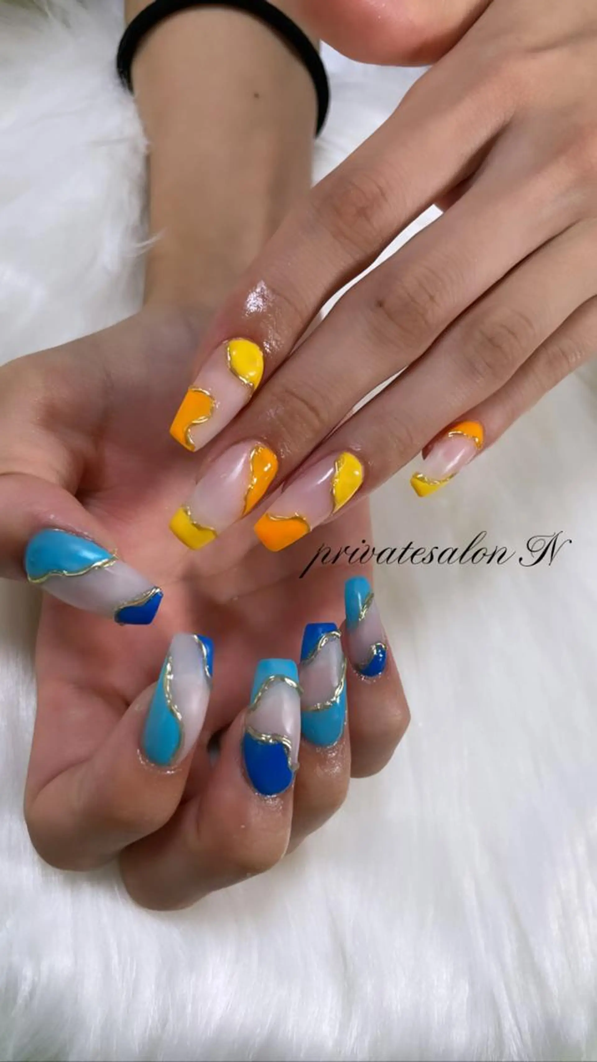 ネイル スカルプネイル BINERVA nail salonのネイルデザイン
