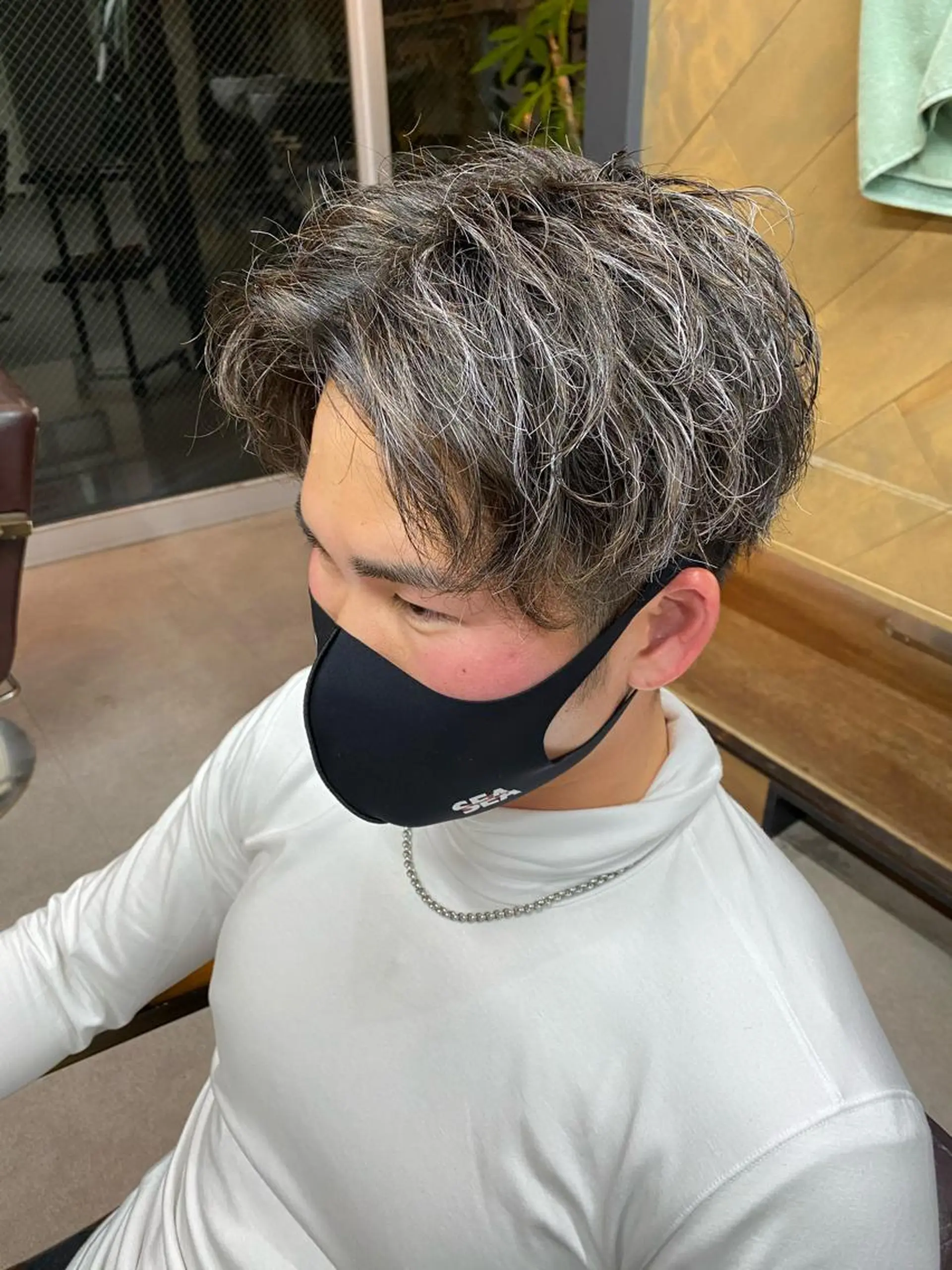 カラー パーマ メンズ カット ヘアカラー パーマ NUMBER.12所属・【メンズ専門美容師】 NUMBER.12のヘアスタイル