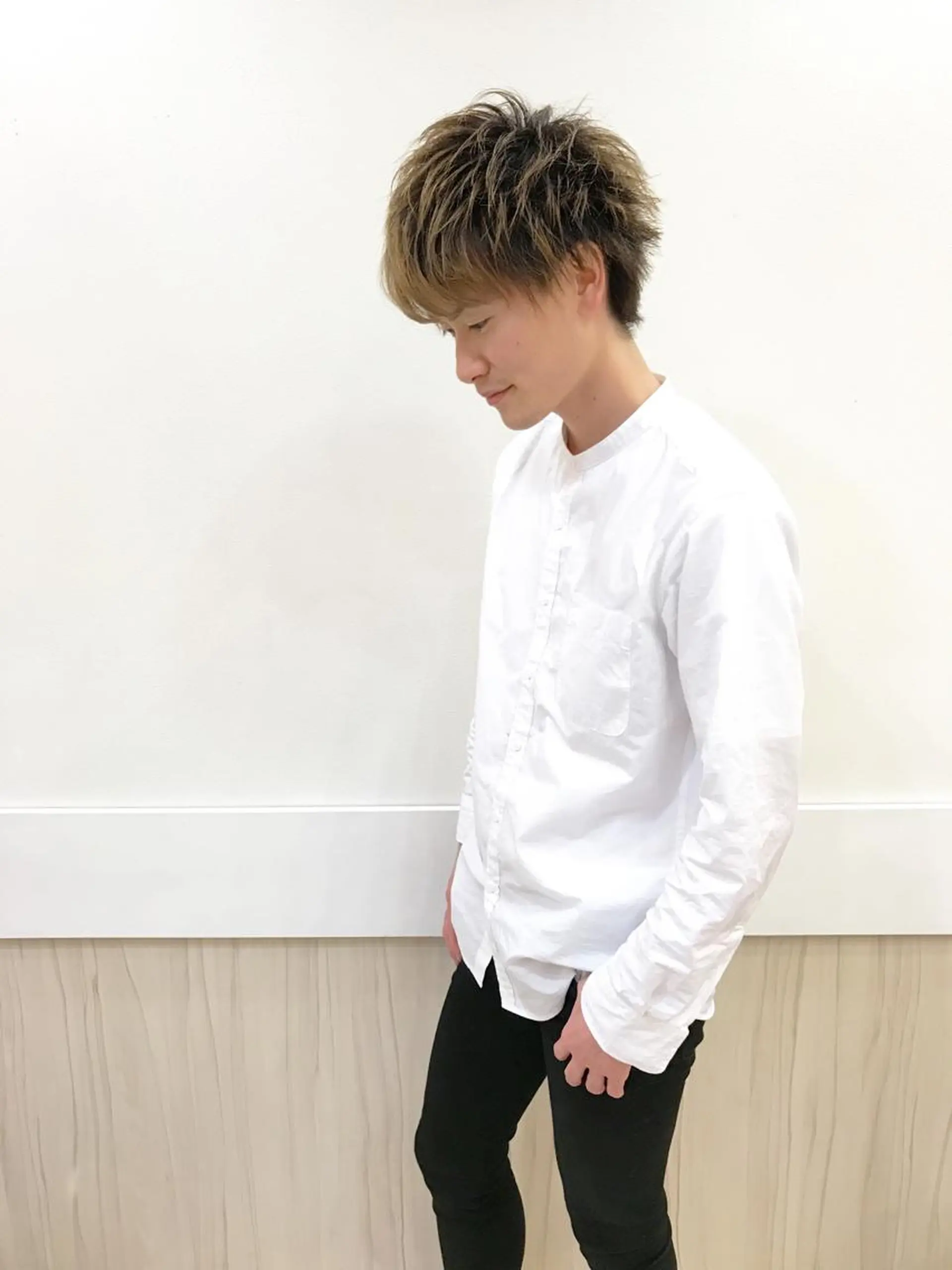 ショート カラー メンズ ショートヘア トータルビューティー K:R鶴川のヘアスタイル