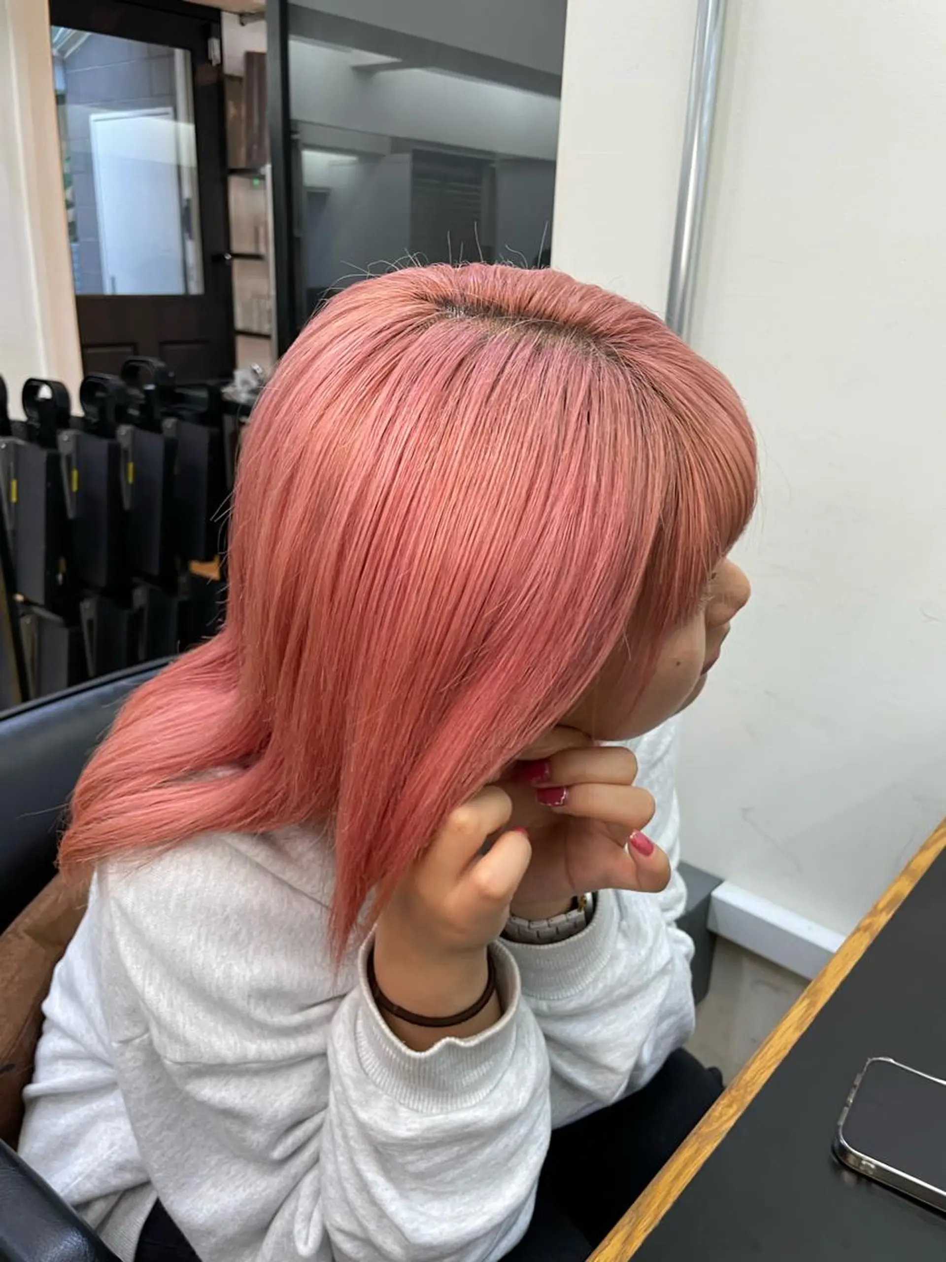 ミディアム Hana ハイトーン🕯🩰のヘアスタイル