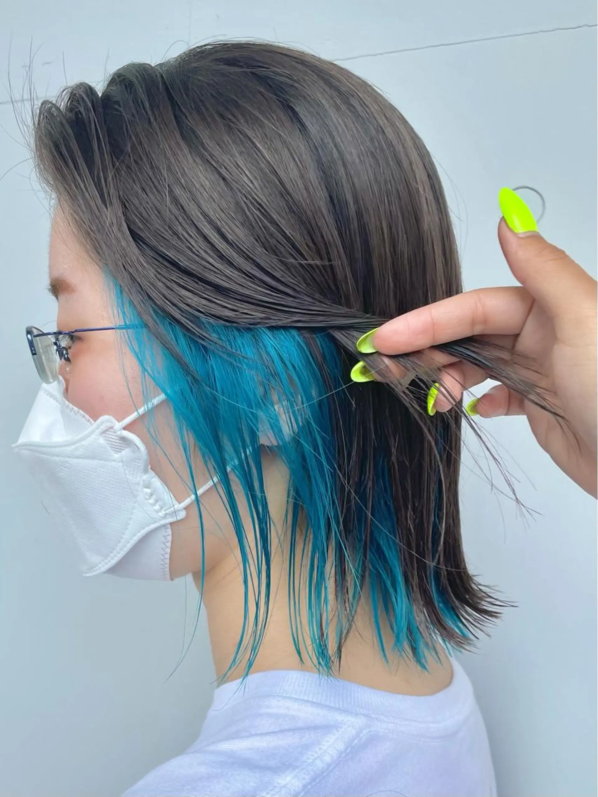 ミディアム ヘアカラー トリートメント もにか🌞原宿/渋谷 🌝ブリーチカラーのヘアスタイル