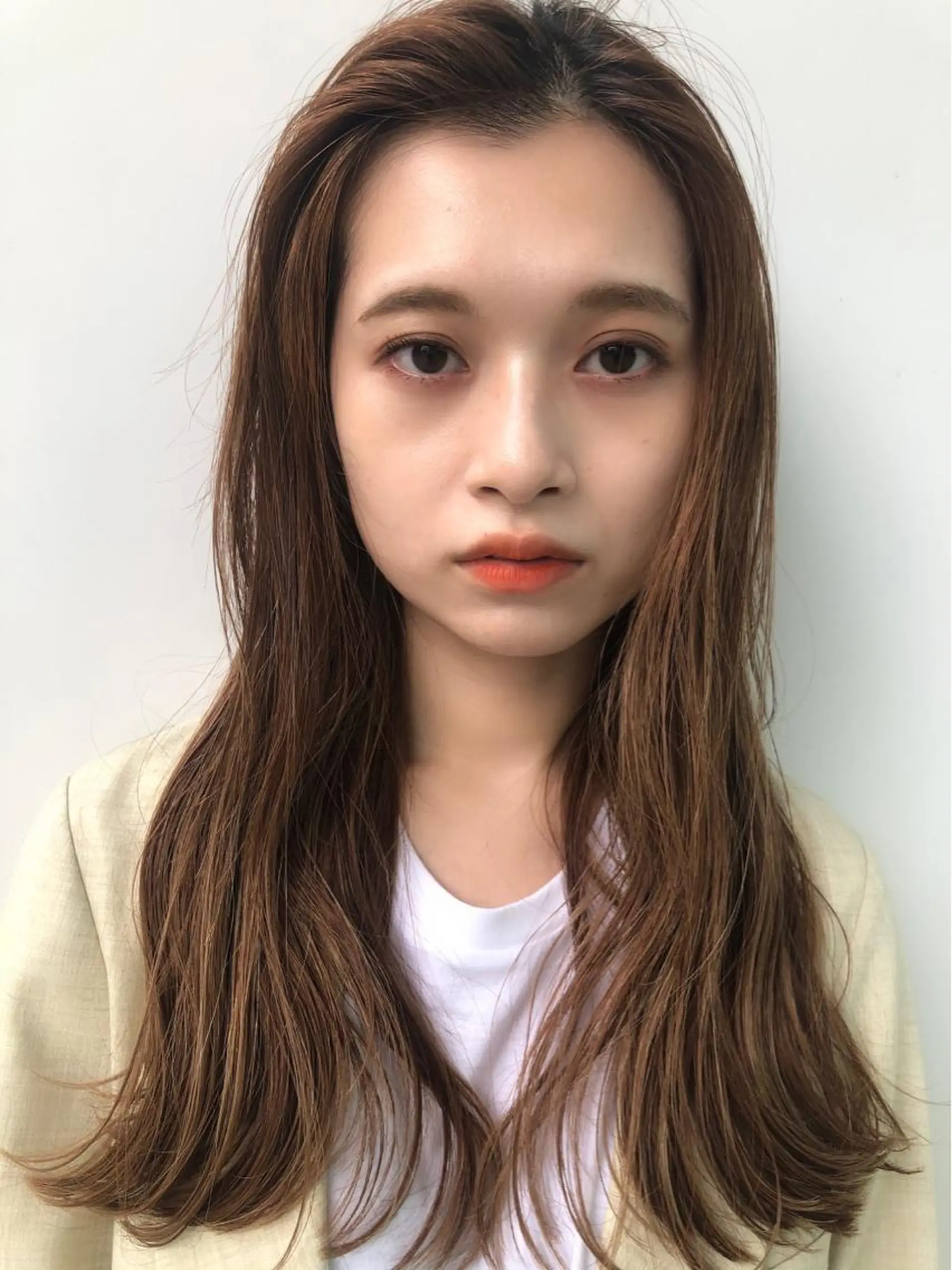 ロング カラー 遠藤 眞実のヘアスタイル