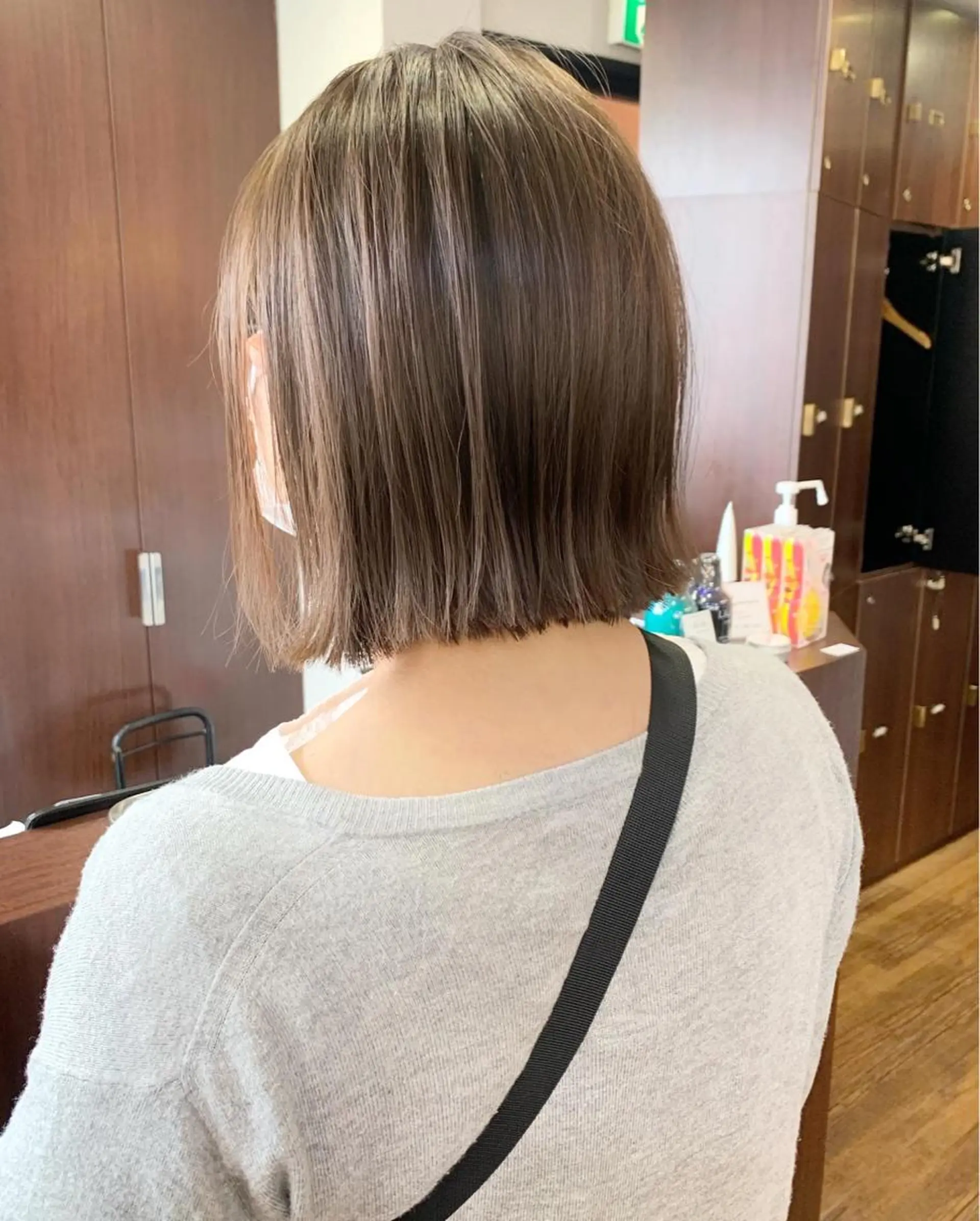 ショート 縮毛矯正/ショート/ レイヤー/畑中正敏のヘアスタイル