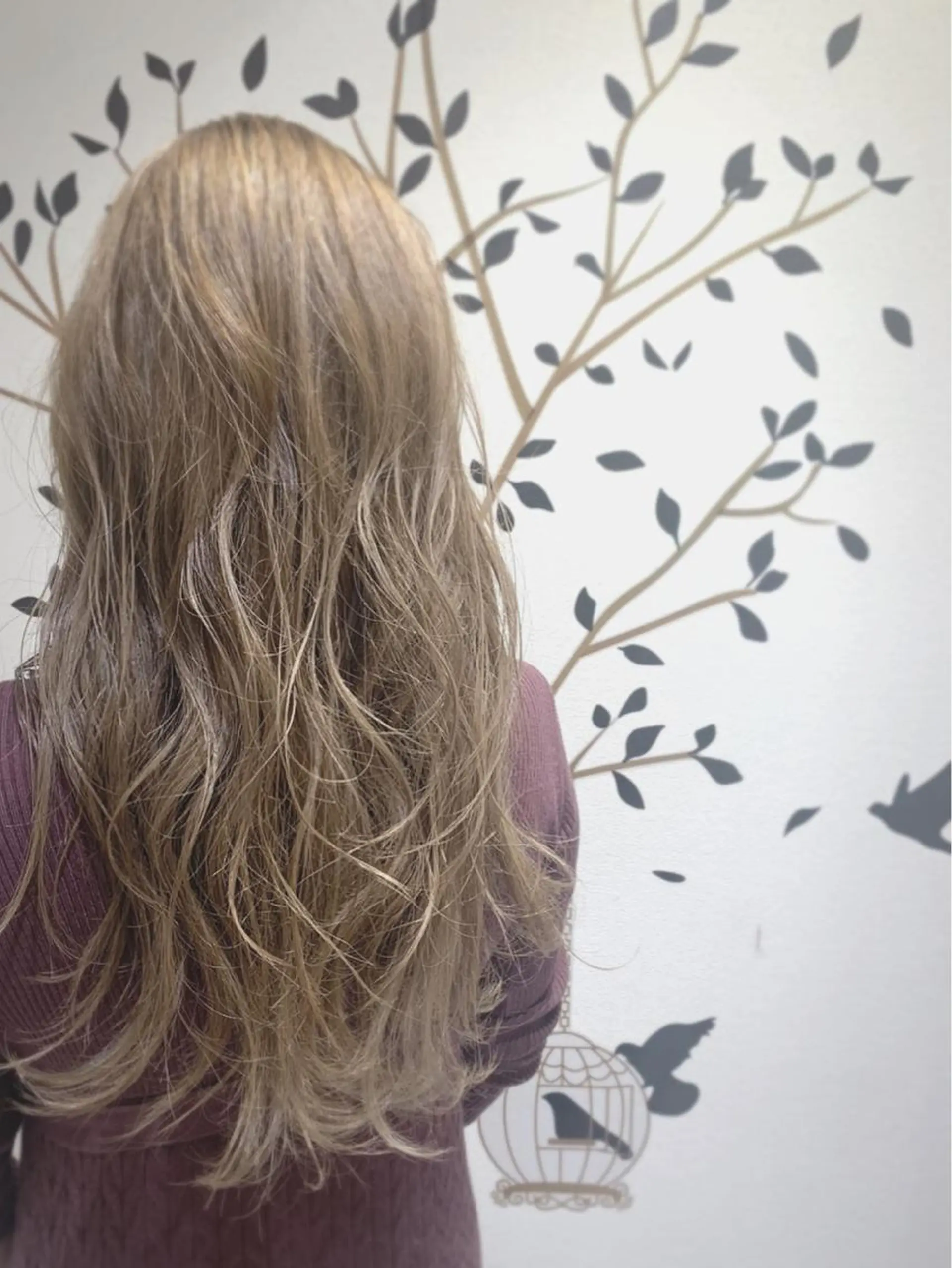 ロング カラー ヘアアレンジ 小白井 由美のヘアスタイル