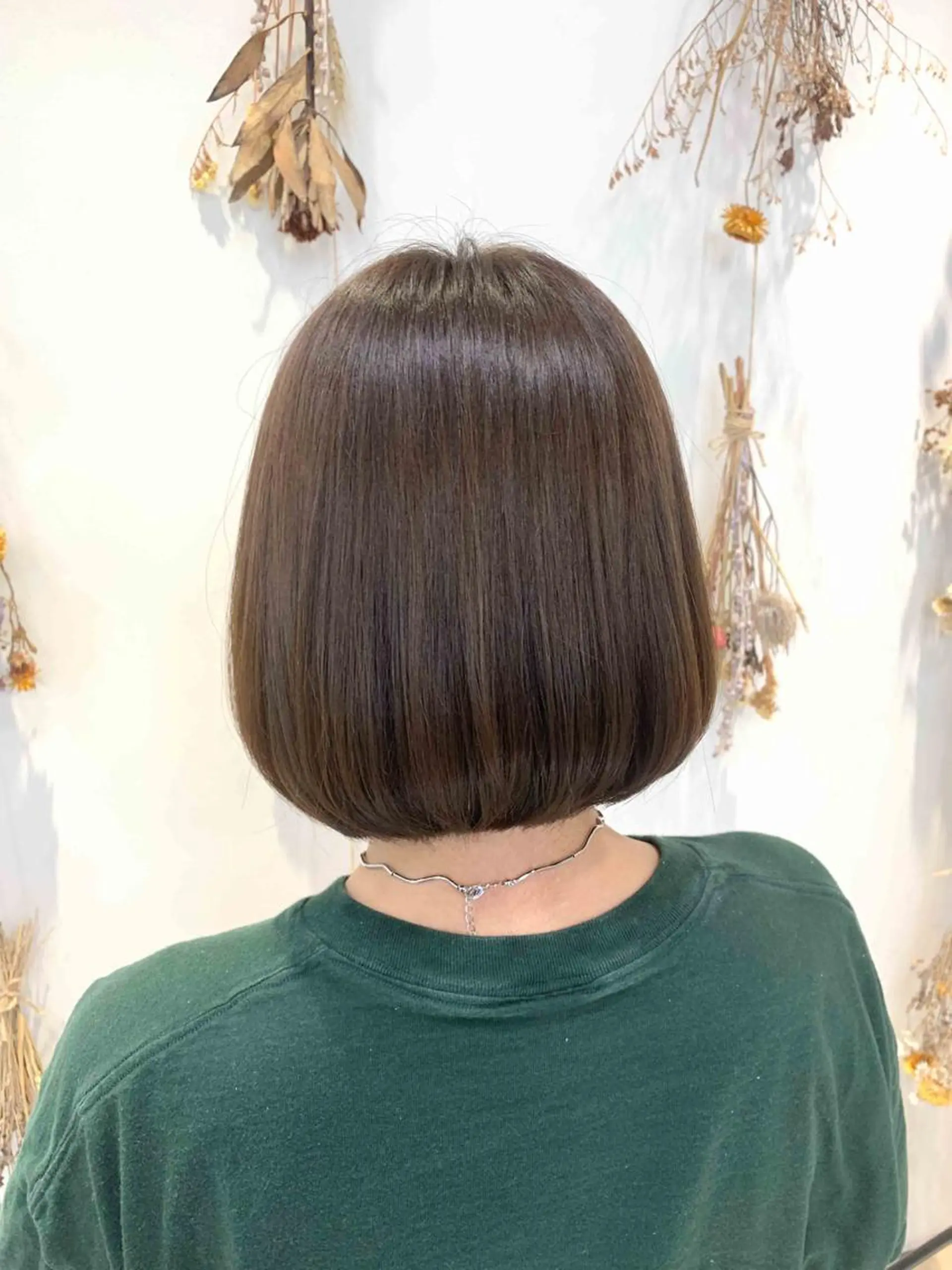 ミディアム カラー 縮毛矯正/髪質改善 /韓国風　山川春輝のヘアスタイル