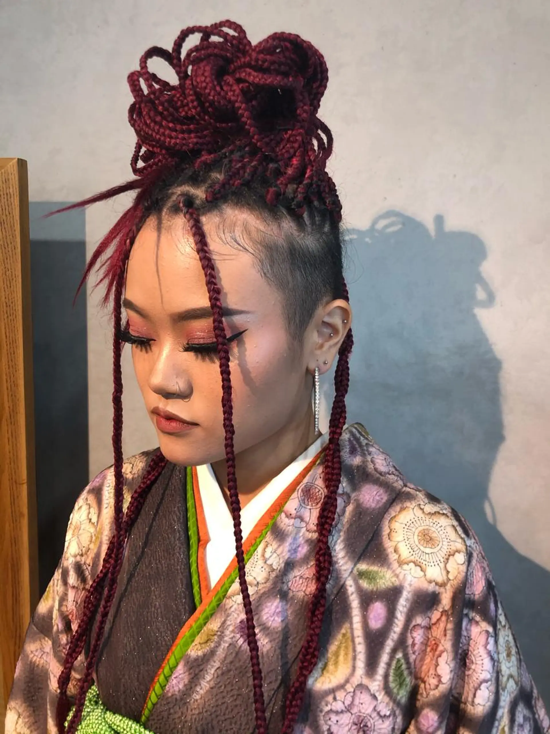 ヘアアレンジ 成人式 Hair&Make Nahoのマツエク・マツパデザイン