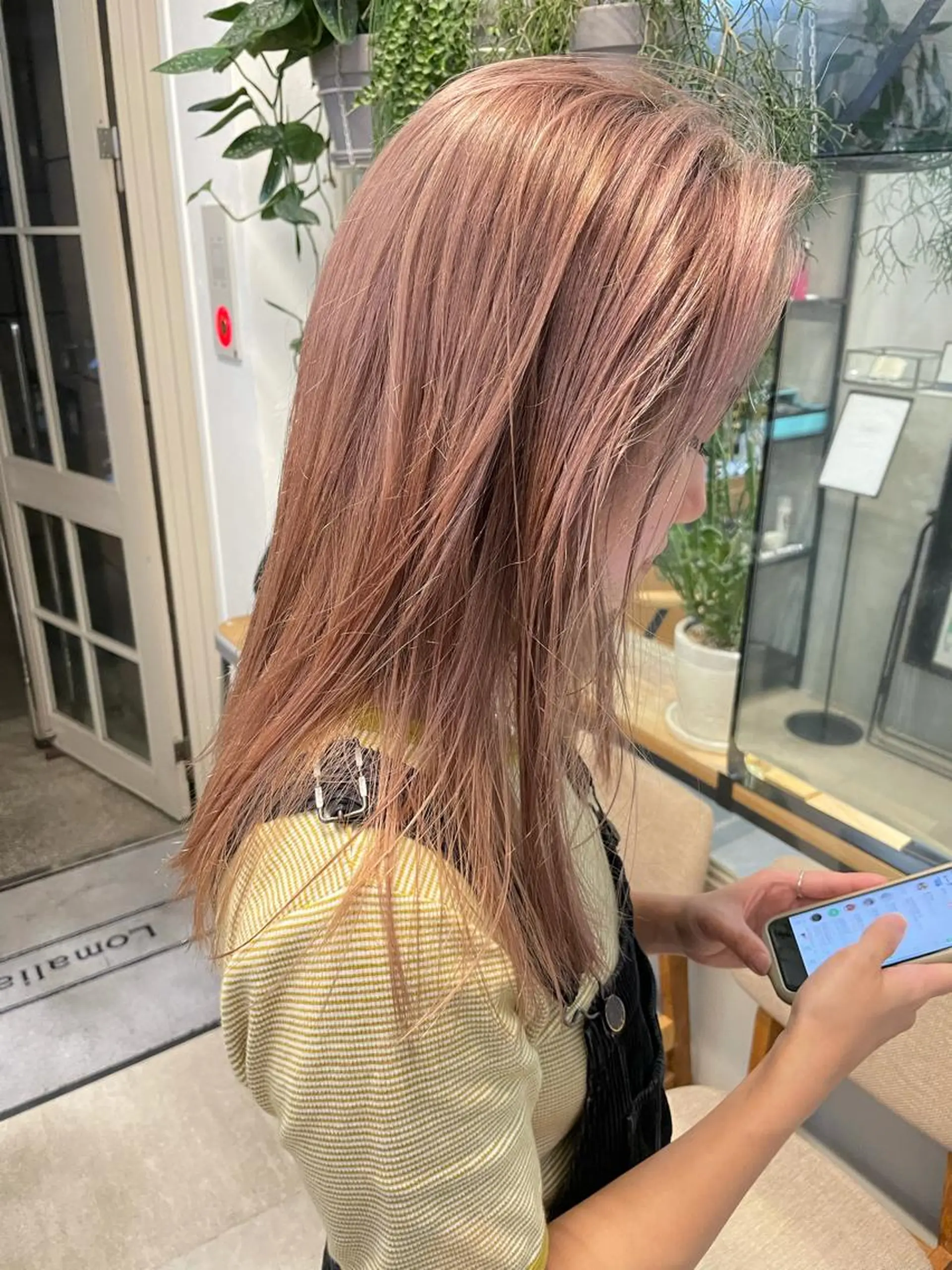 セミロング 小顔レイヤー×コンパ クトボブ/林隆平のヘアスタイル