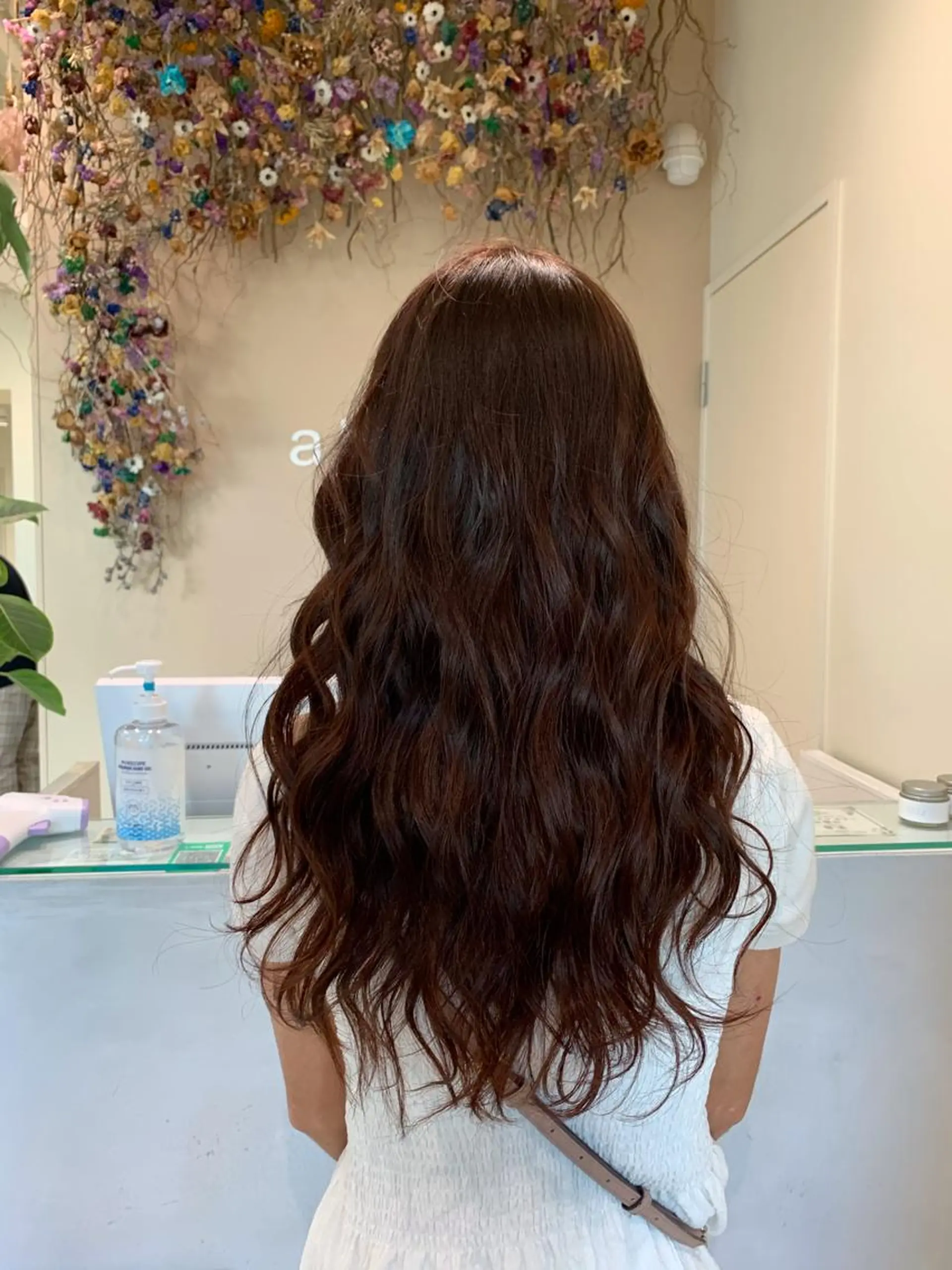 ロング カラー ブラウンカラー ピンクカラー ピンクブラウン ヘアカラー ボブ/インナーカラー /眉毛/Miyuのヘアスタイル