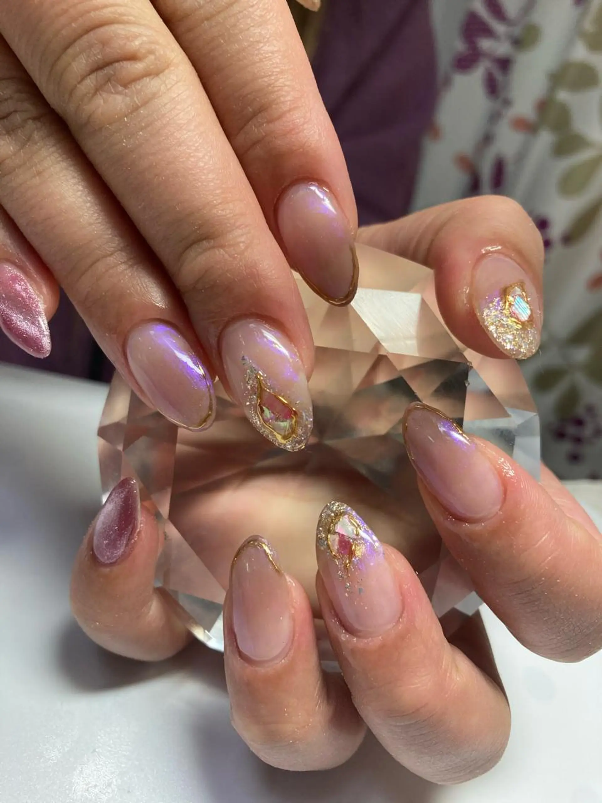 ミディアム ネイル マツエク・マツパ nail yukkoのネイルデザイン