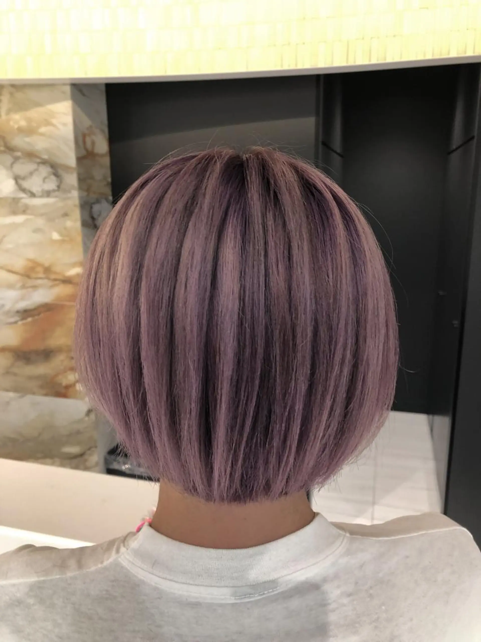 ショート カラー ブリーチ ダブルカラー メンズ特化ニュアンス パーマ RYOのヘアスタイル