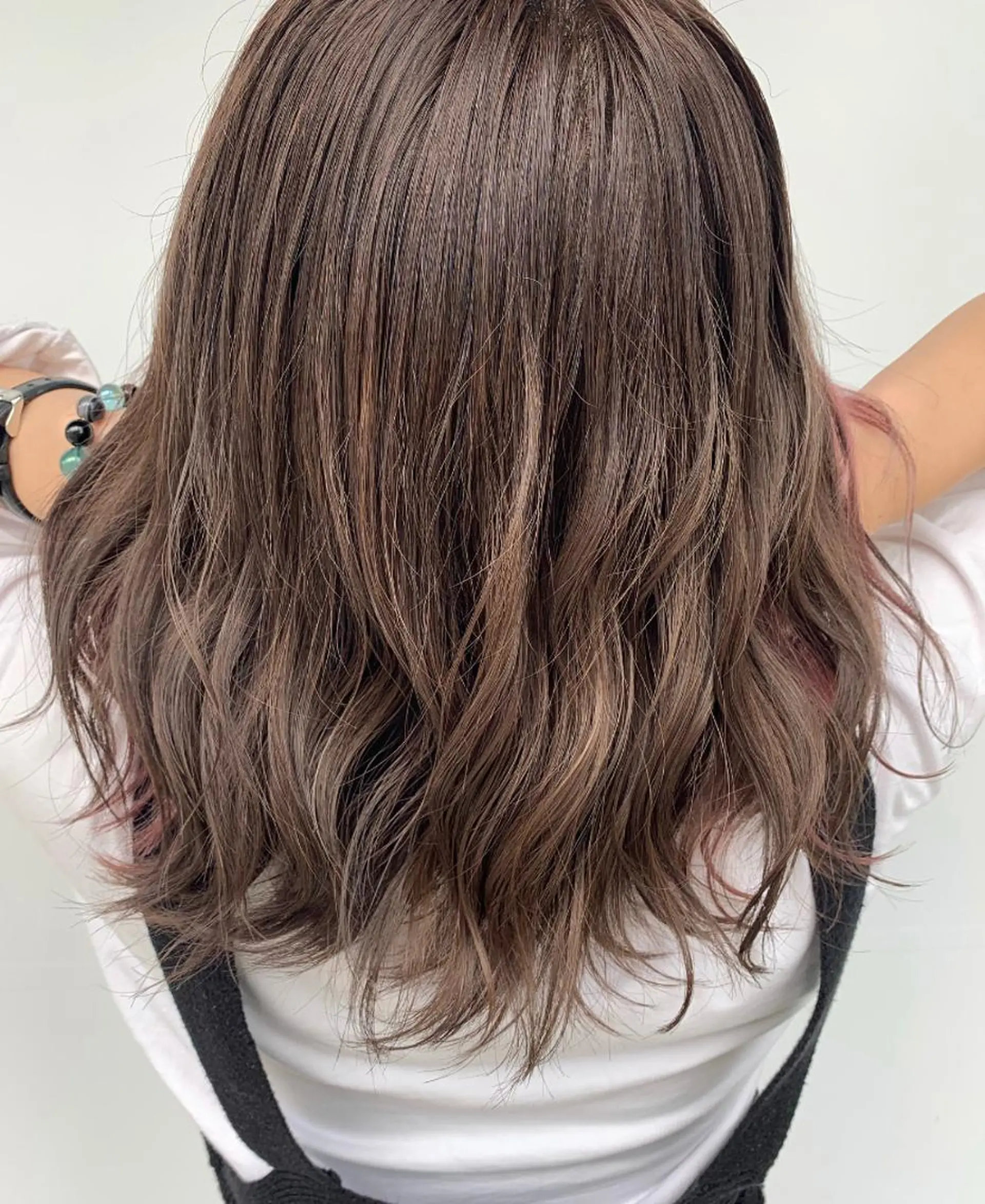 ミディアム 譜久島 かりんのヘアスタイル