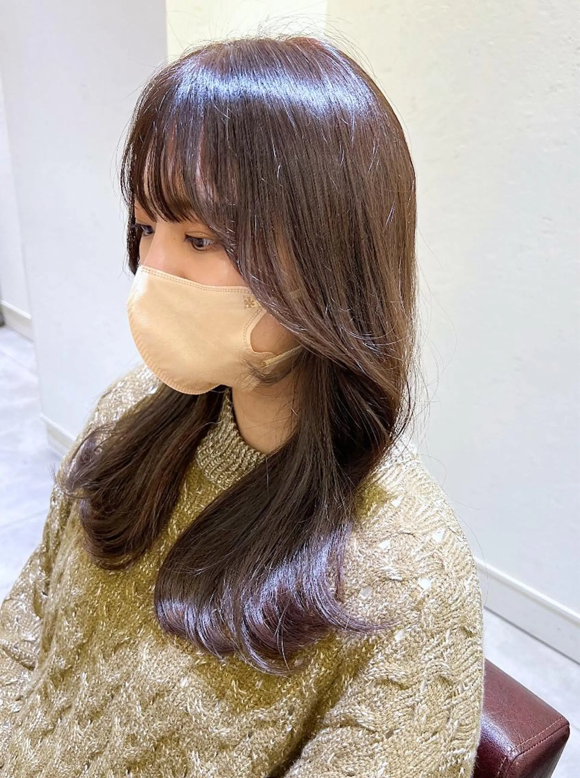 セミロング カラー 韓国ヘア×髪質改善 /yoshikaのヘアスタイル