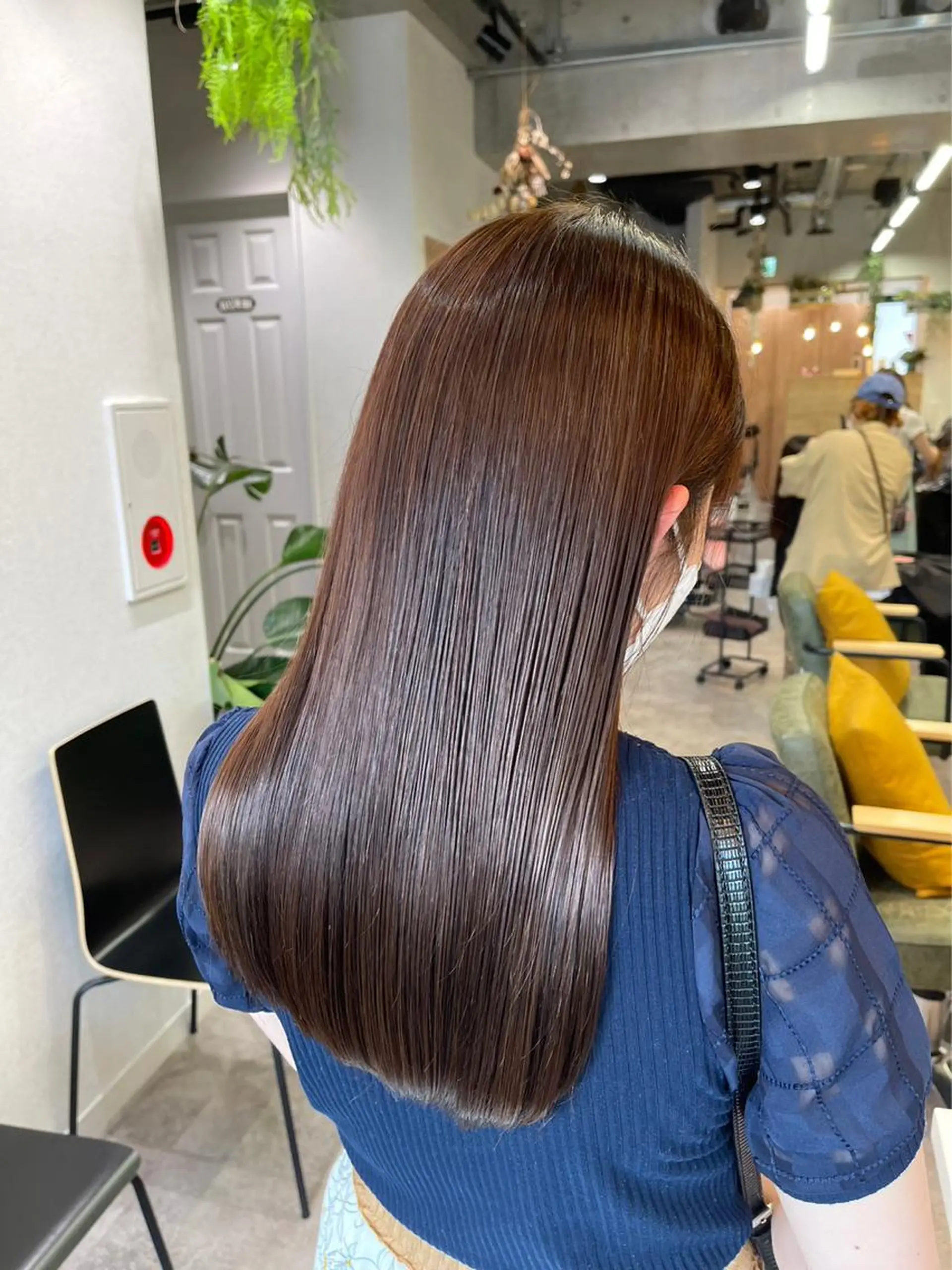 ロング カラー 髪質改善/縮毛矯正/ 艶カラー/ヘッドスパのヘアスタイル