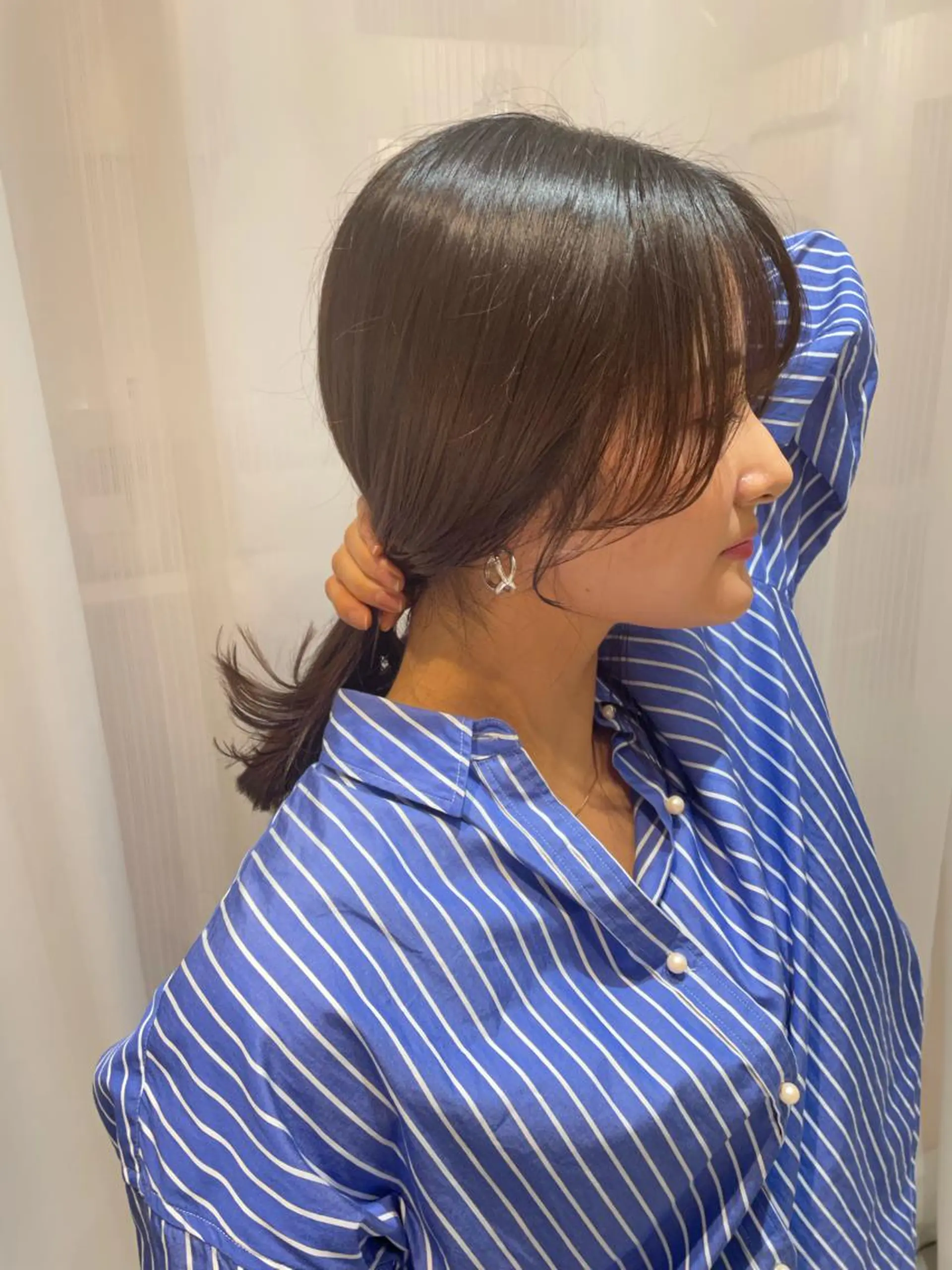 ミディアム デザインカット レイヤーカット🎀 kanaのヘアスタイル