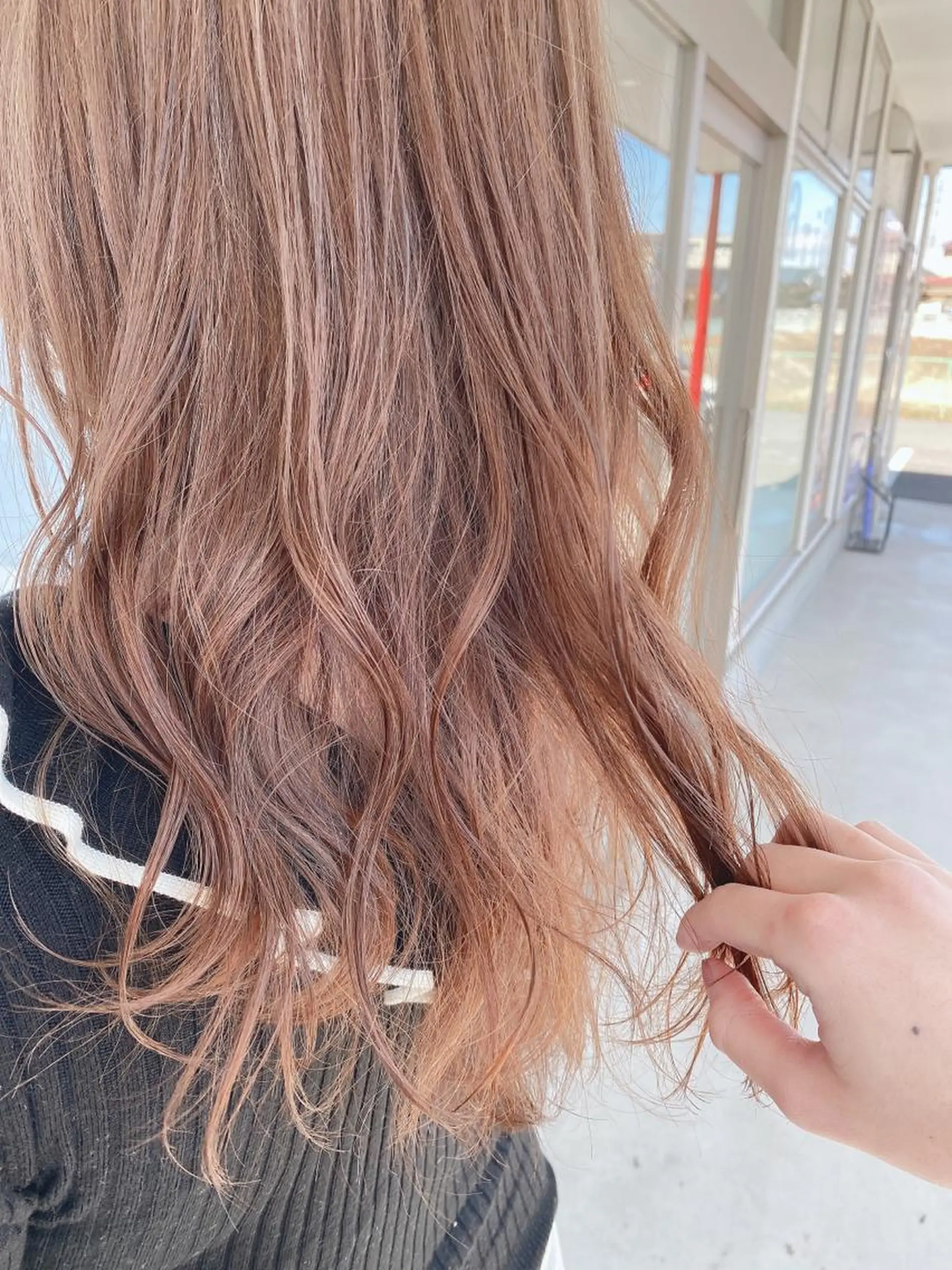 ロング カラー 小森 拓哉のヘアスタイル
