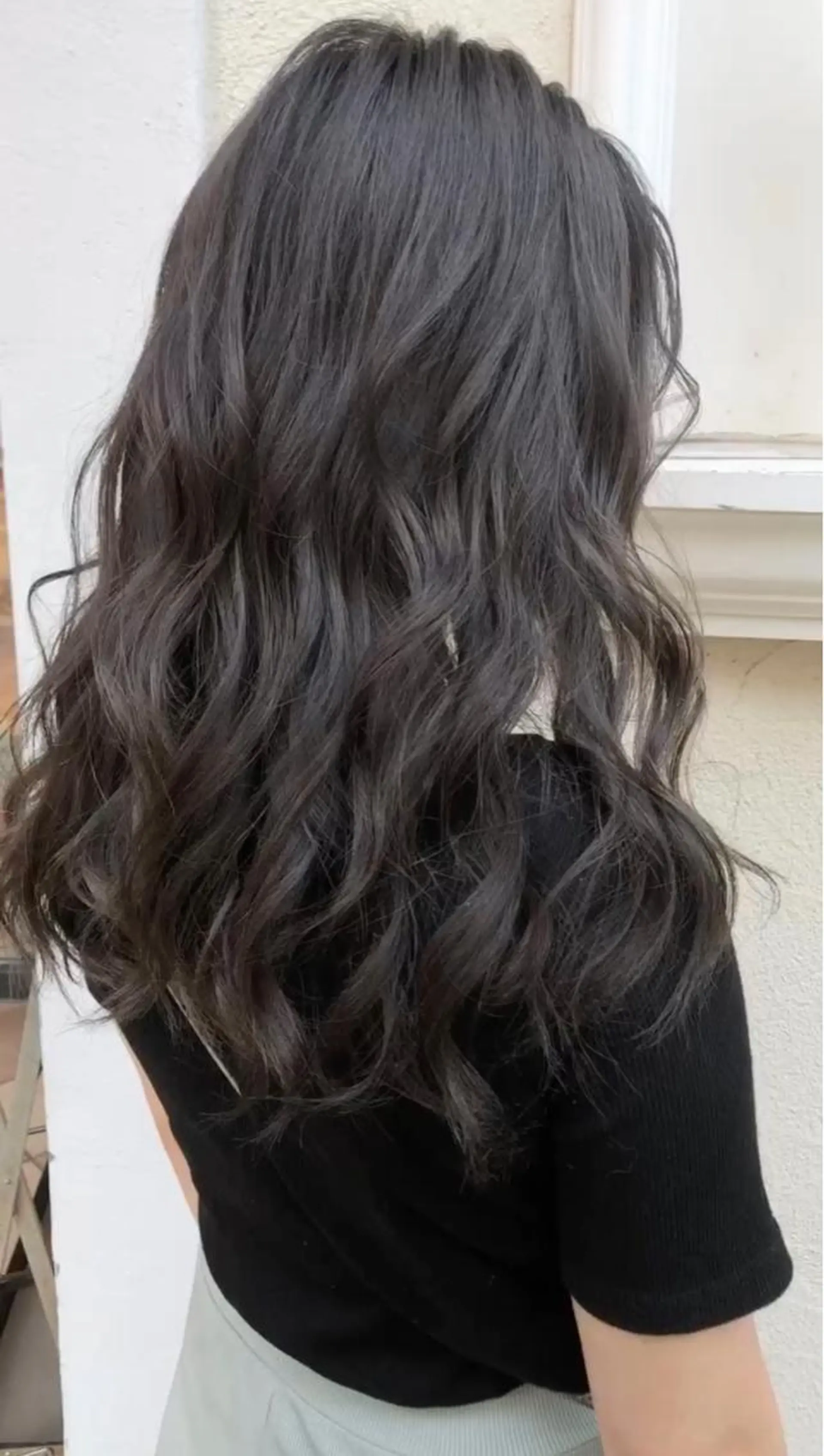 ロング カット ヘアカラー トリートメント 池田 早穂のヘアスタイル