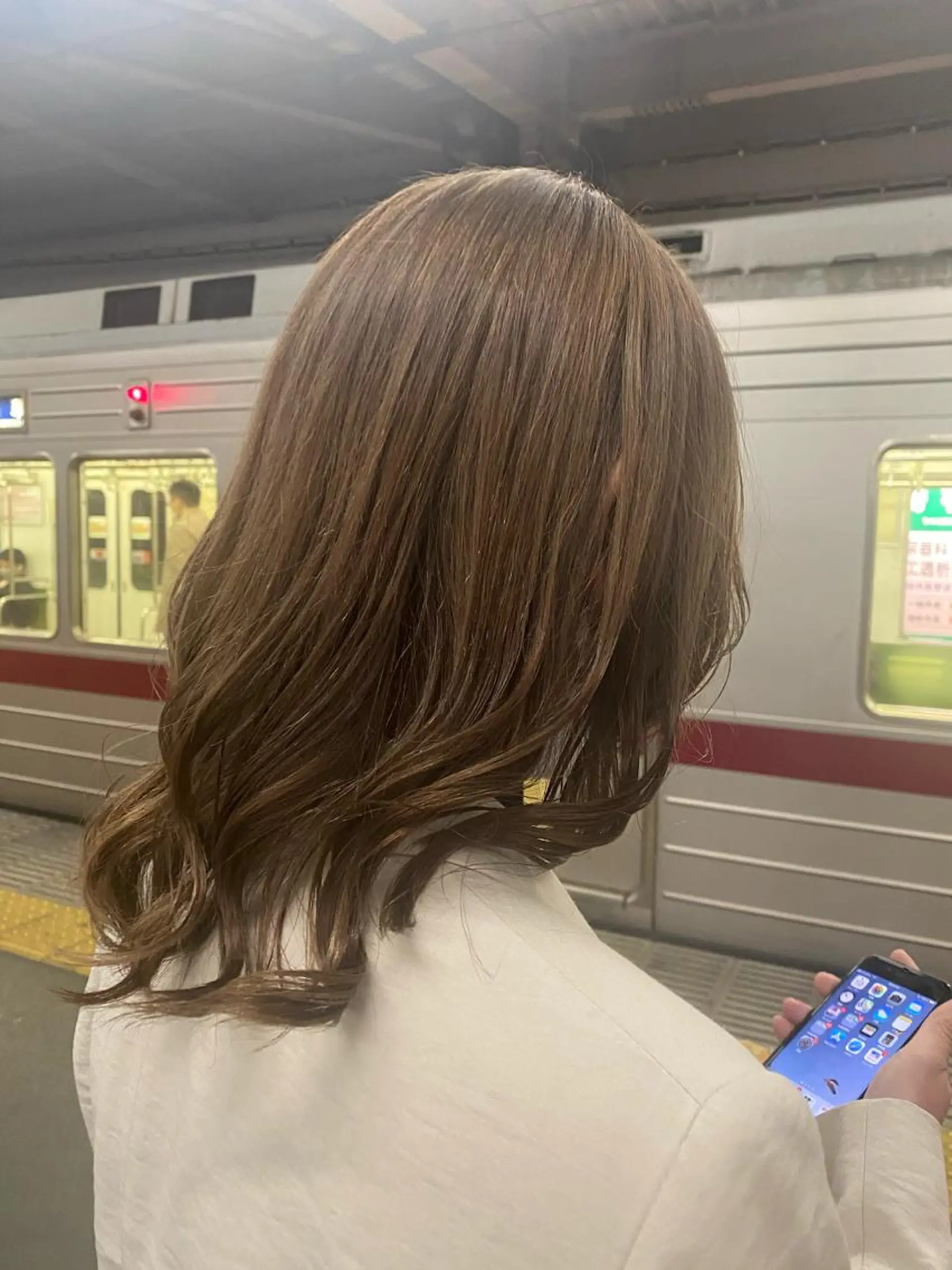 ミディアム カラー パーマ ヘアアレンジ ULTOWA/銀座 ERIのヘアスタイル