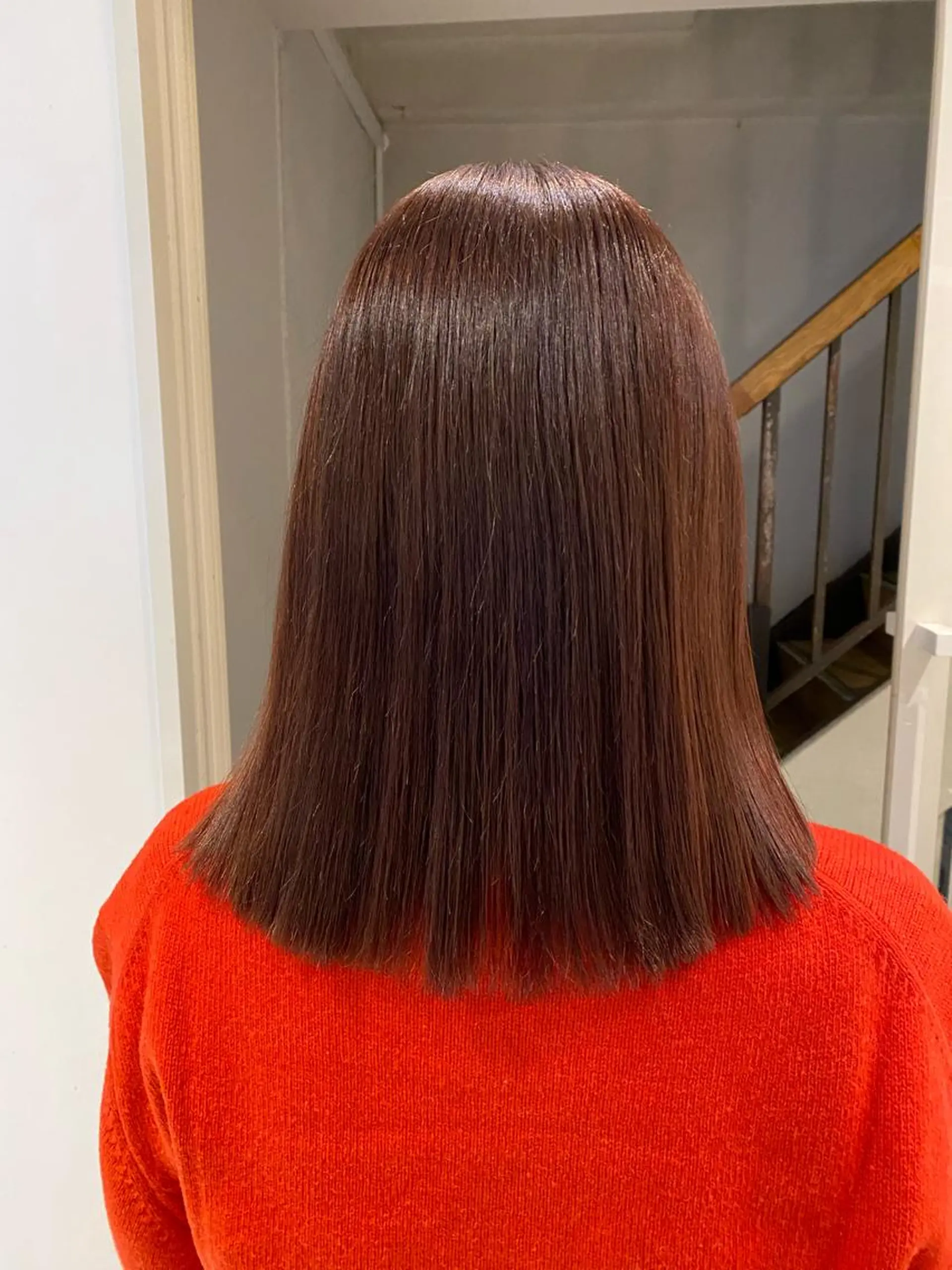 ミディアム 🌈評価No.1🌈 艶髪カラー❌エクステのヘアスタイル