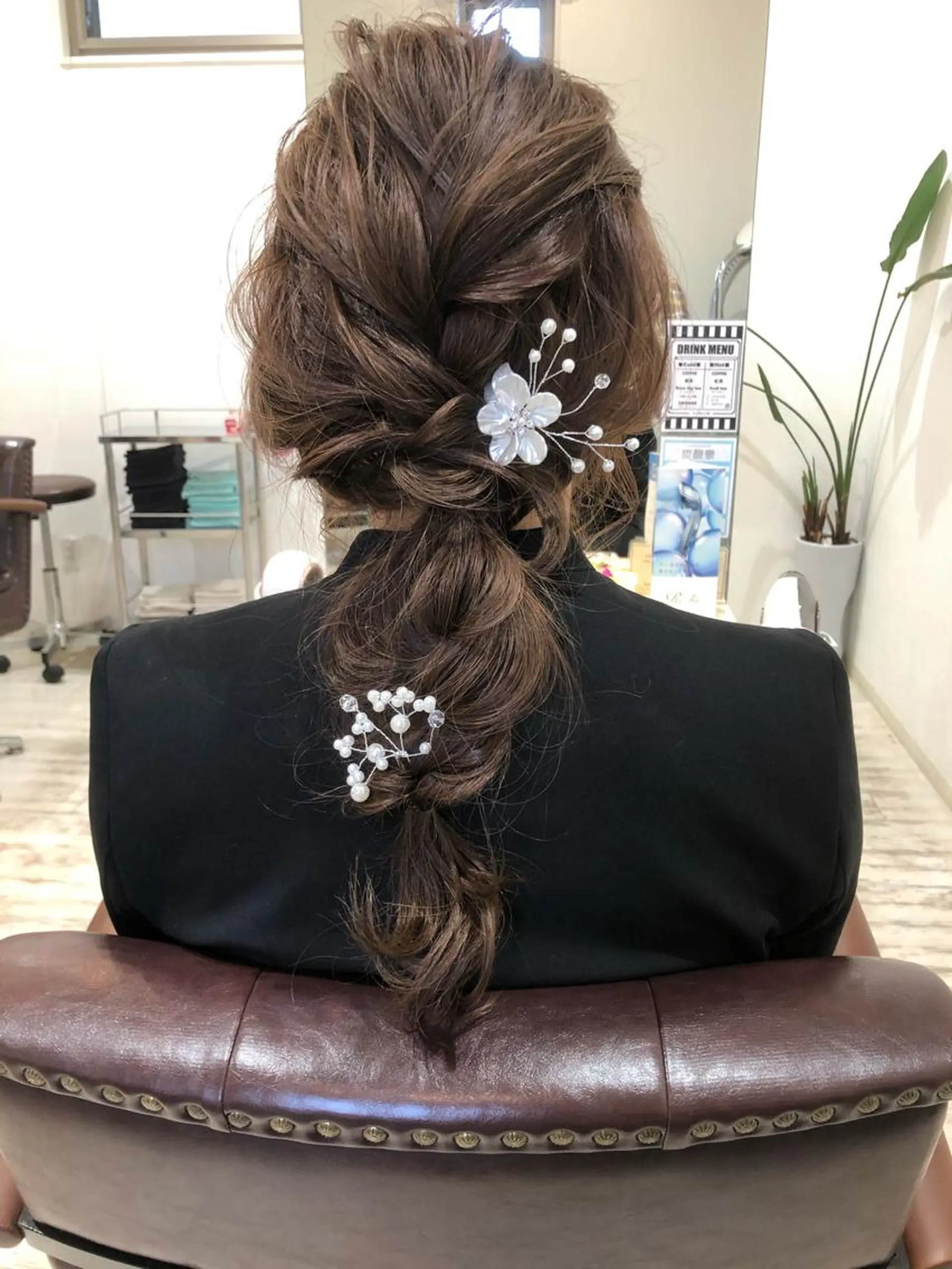 ヘアアレンジ 柴田泰秀sotti. 髪質改善/ブリーチのヘアスタイル