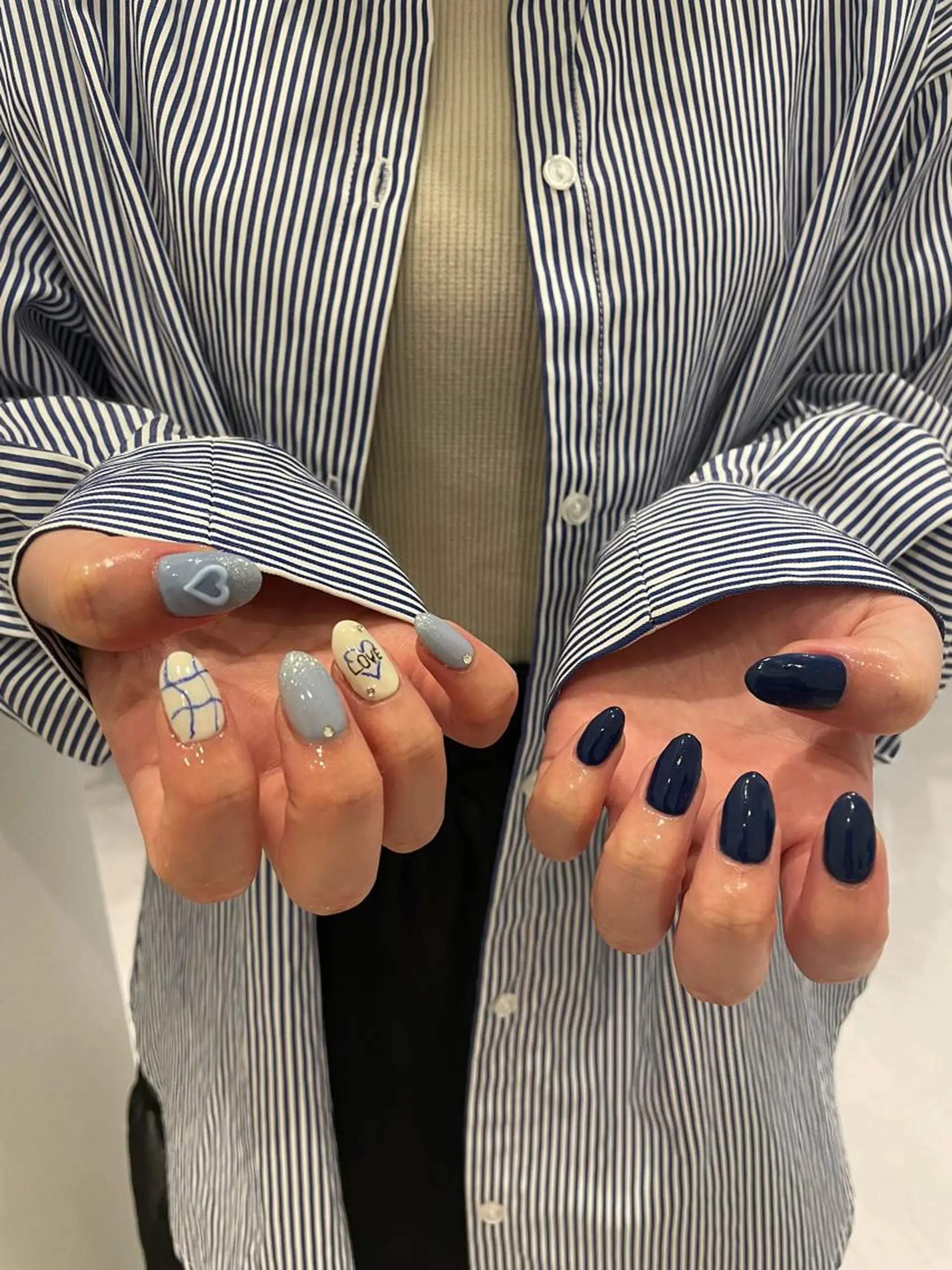 ネイル 束感まつ毛/ネイル/ LED♥KIRARAのマツエク・マツパデザイン