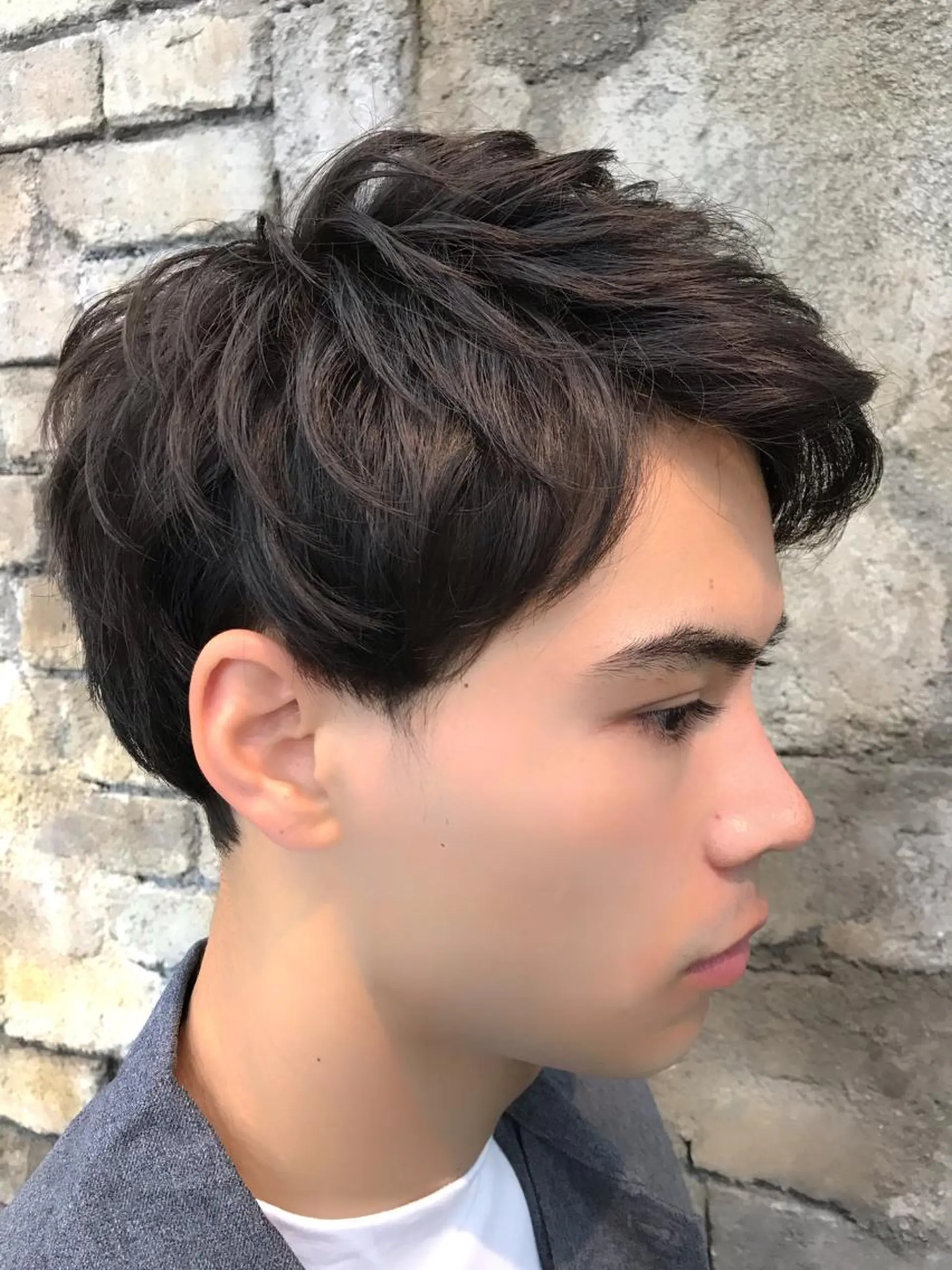 パーマ メンズ 縮毛矯正/ 似合わせ/古津遼平のヘアスタイル