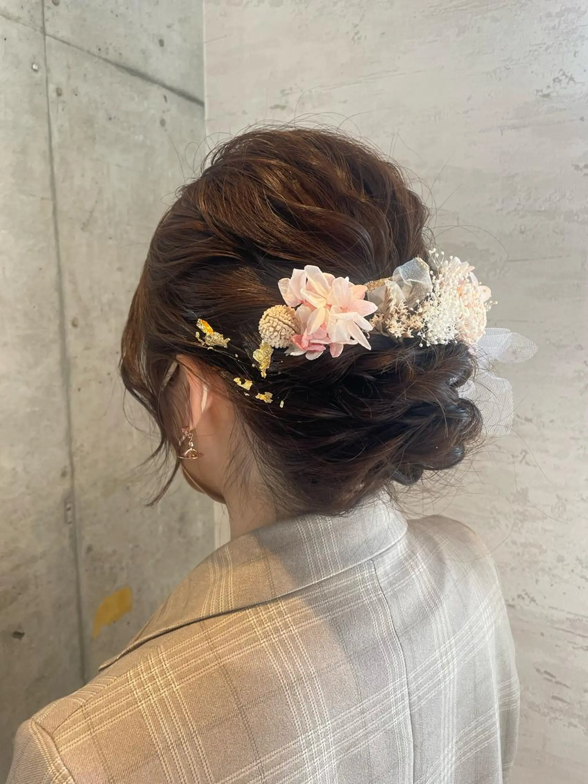 ロング ヘアアレンジ 女性に人気♪ はやしほのかのヘアスタイル