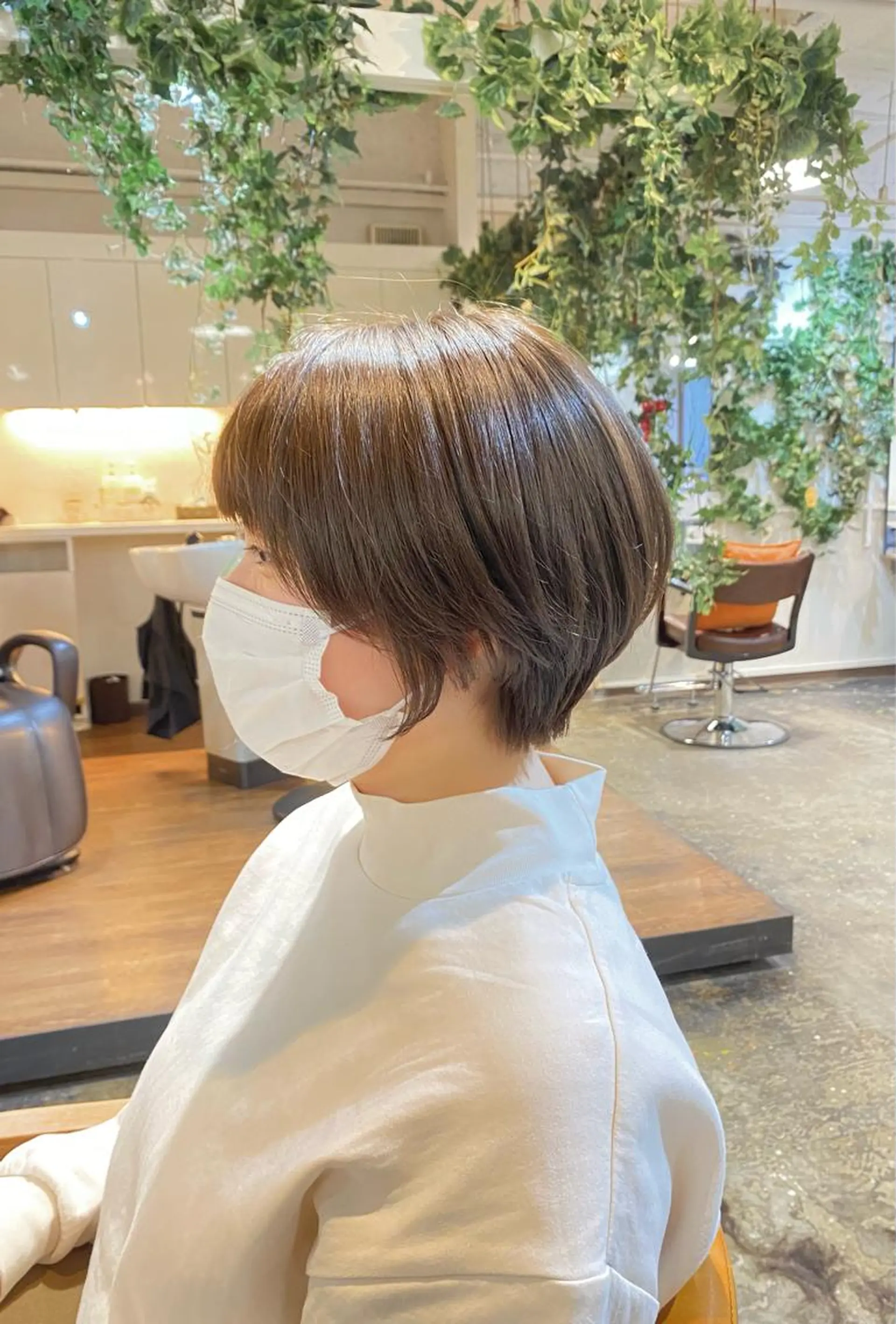 ショート カラー カット ヘアカラー トリートメント ショート　縮毛矯正 レイヤー🌿FUKUのヘアスタイル