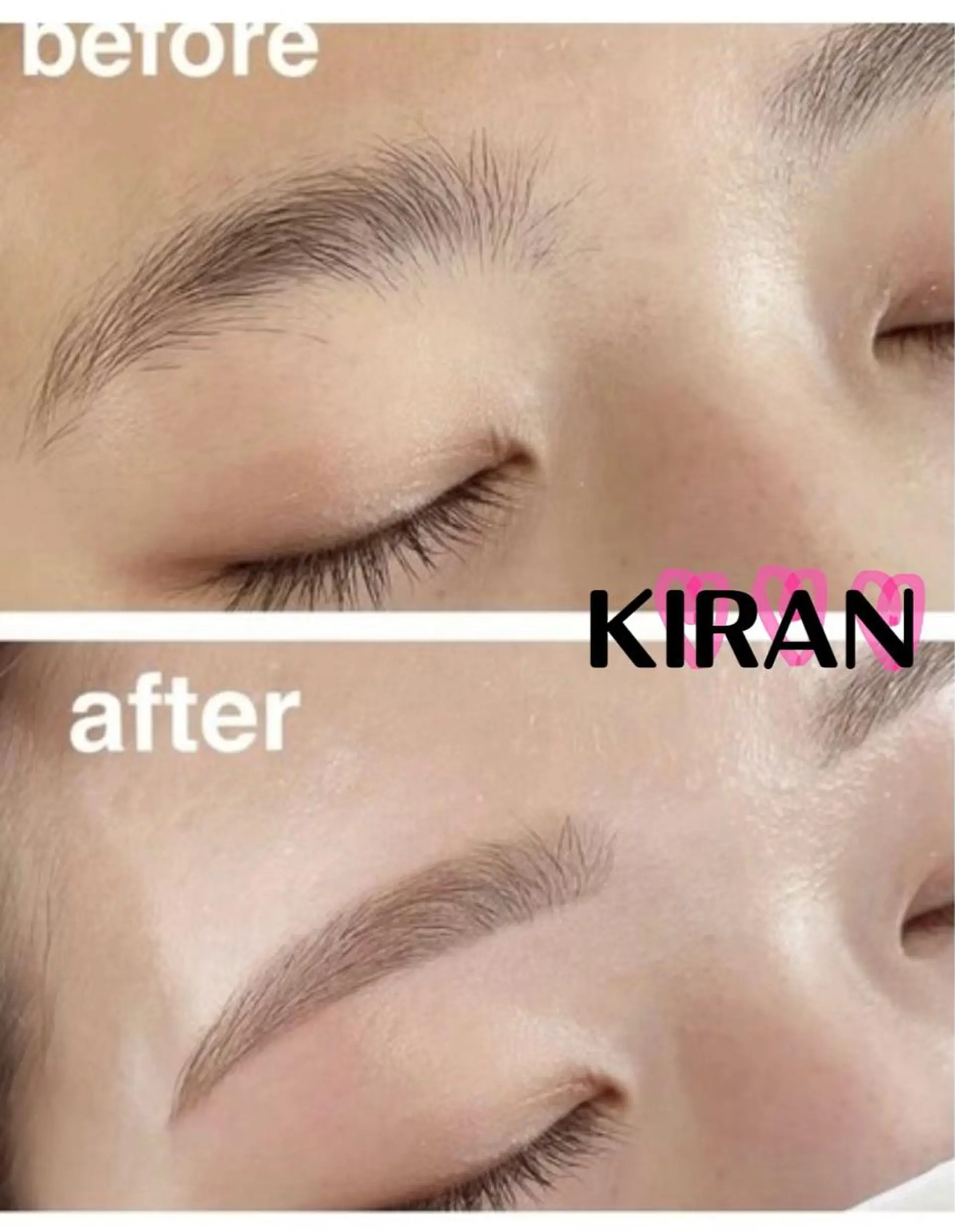 アイブロウ 眉毛ワックス脱毛 ワックス脱毛 眉カット その他(アイブロウ) KIRAN 山﨑のエステ・リラクイメージ