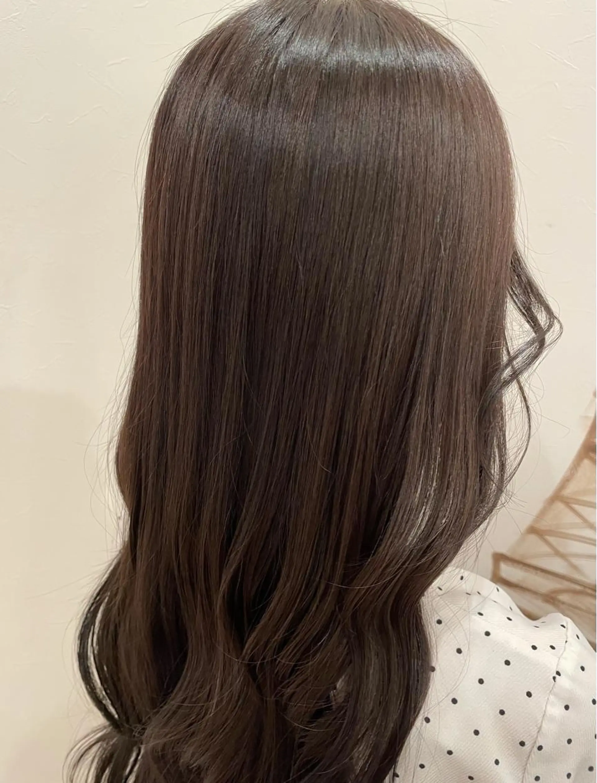 ロング カラー 透明感カラー 古澤 あかねのヘアスタイル