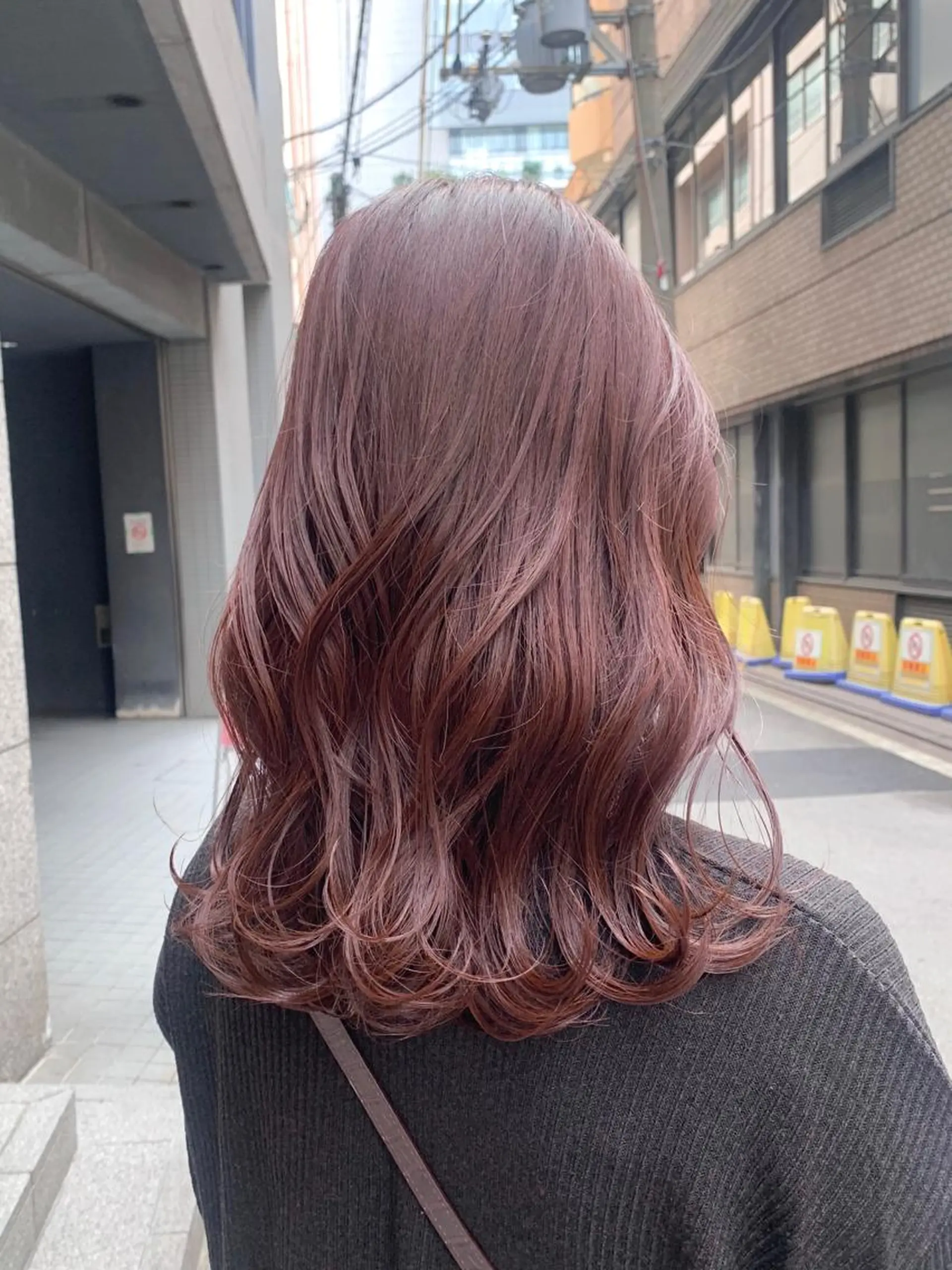 ロング カラー 黒髪 ダブルカラー カット ヘアカラー 酸性ストレート/ブリ ーチなし/中村 匠のヘアスタイル