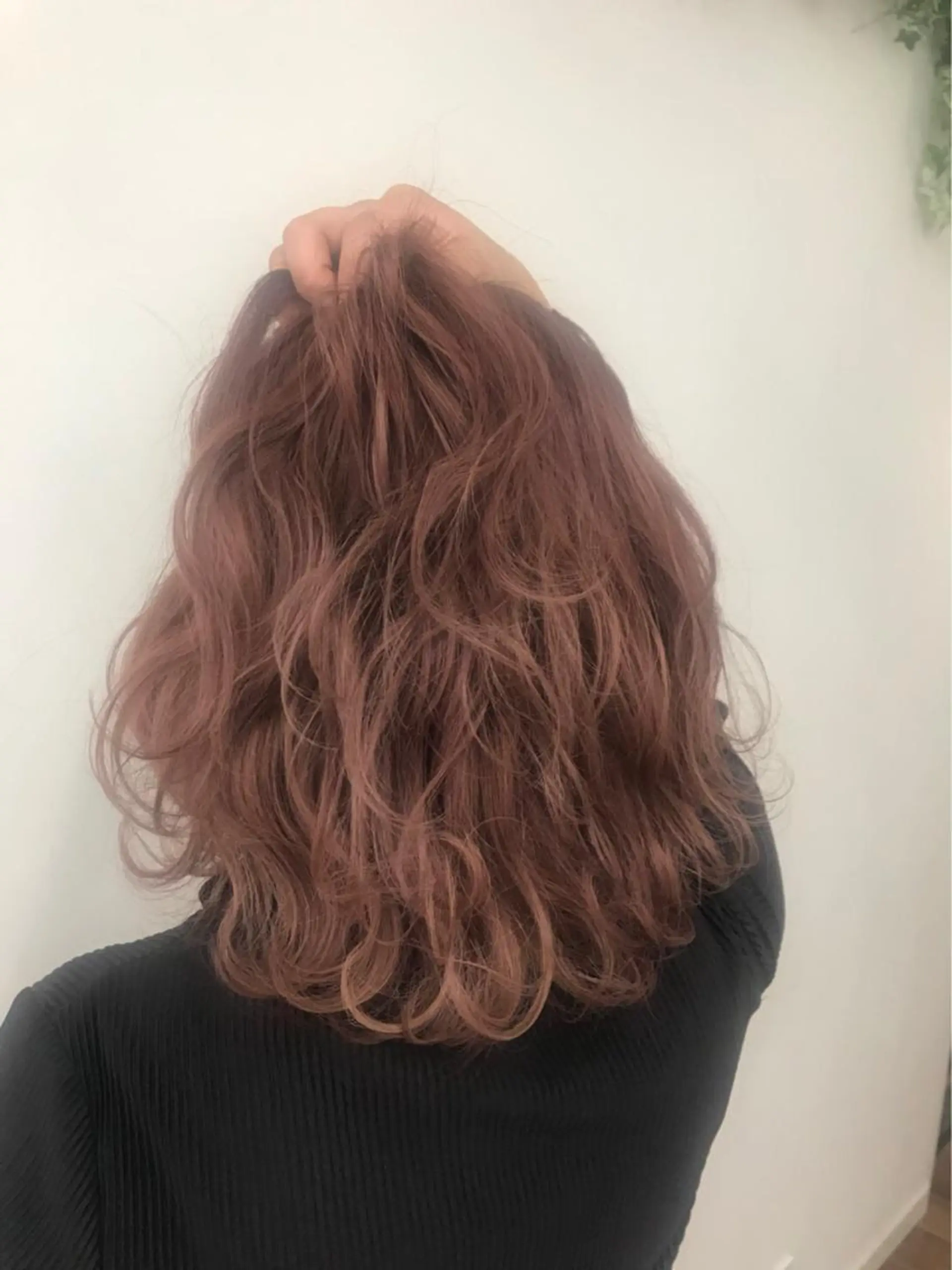 セミロング 艶カラー/フェイス レイヤー/たむのヘアスタイル