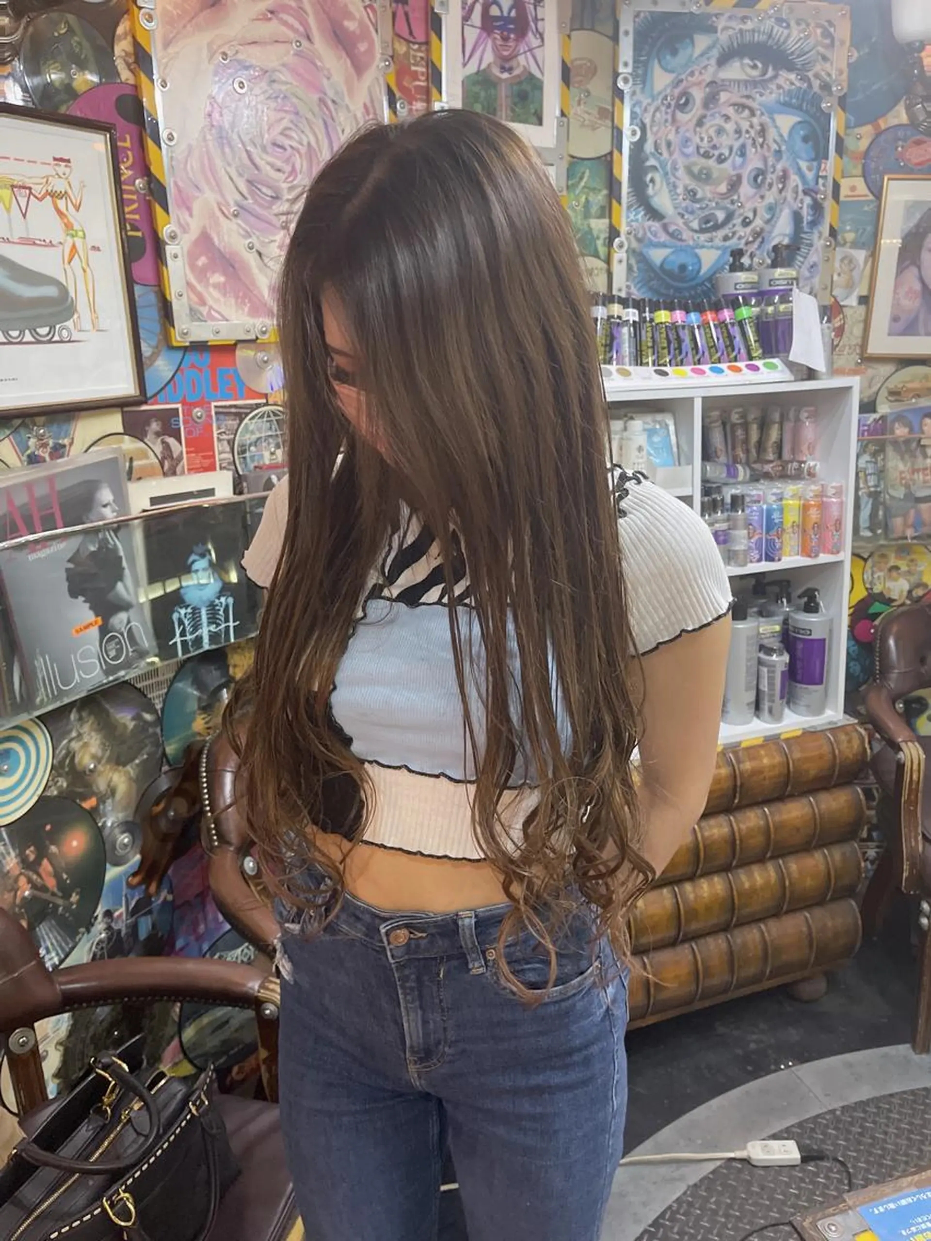 ショート カラー ヘアアレンジ マツエク・マツパ 編み込みエクステ シールエクステ エクステ ショートヘア 🌈派手髪エクステ ブレイズ🌈ひろとのヘアスタイル