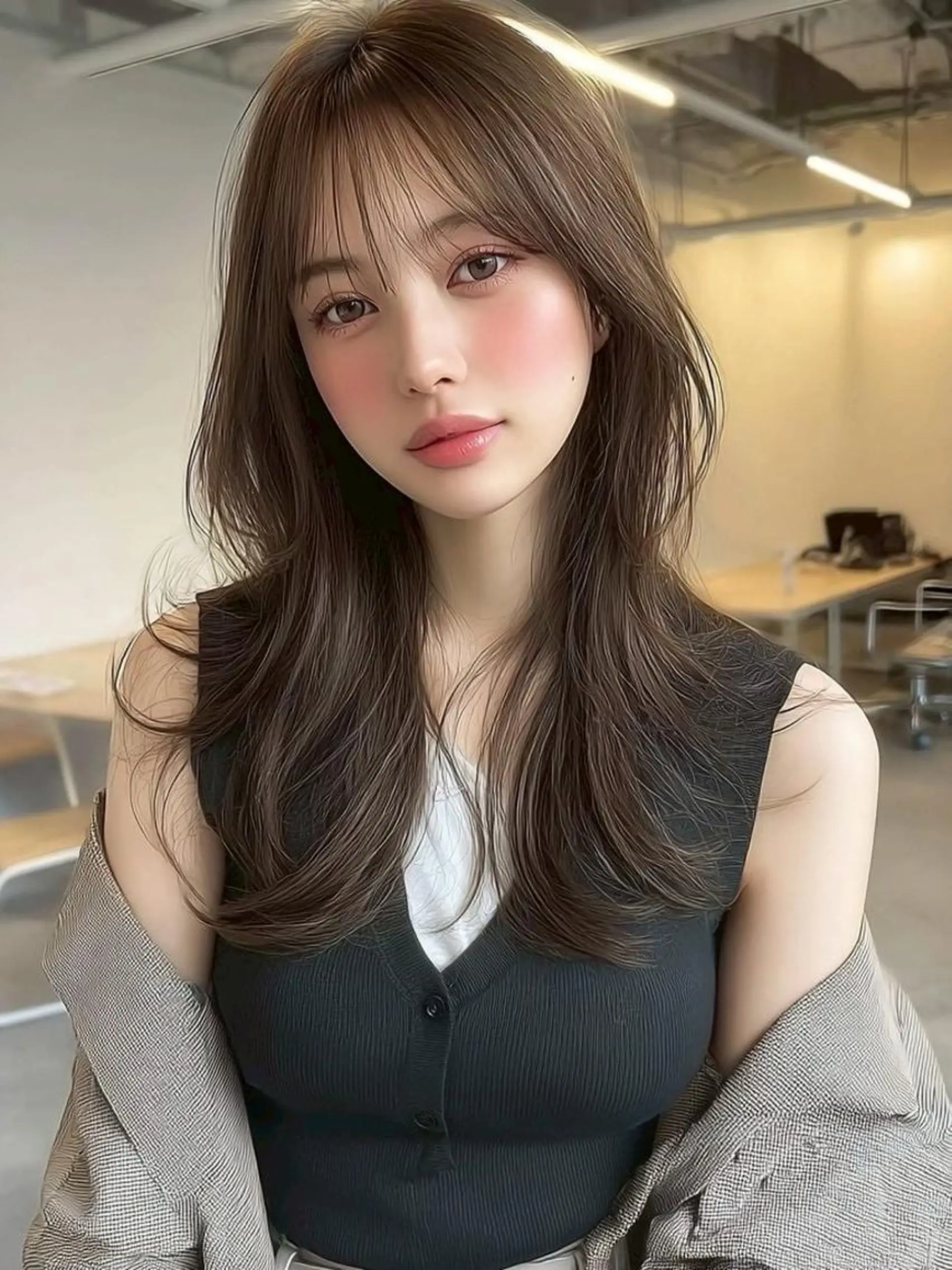 ロング 髪質改善 韓国風ヘア 縮毛矯正 アイリスト 西院 🤍Yukino🤍のその他イメージ