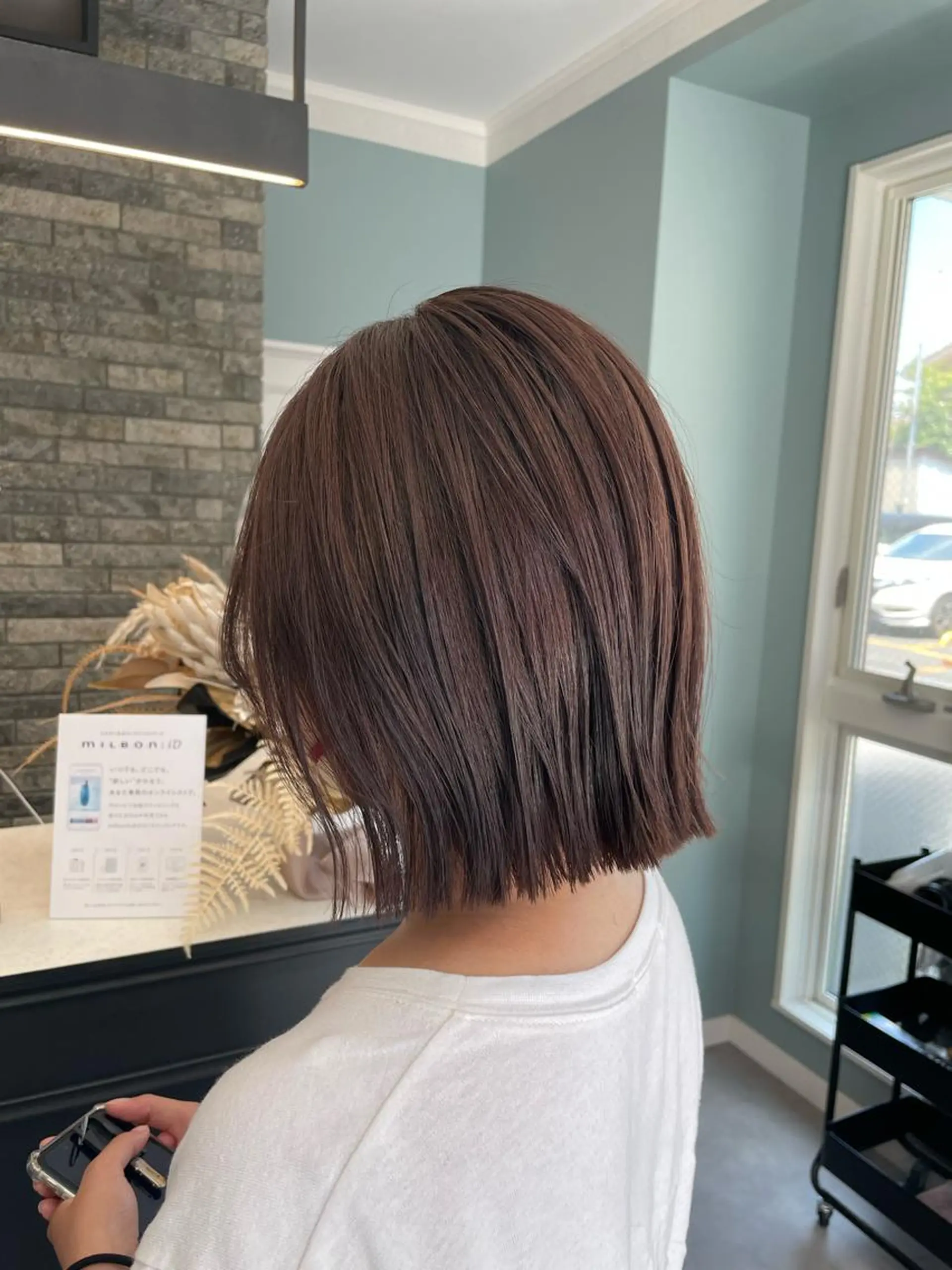 ミディアム ボブ Dia✂︎ 高澤優希のヘアスタイル