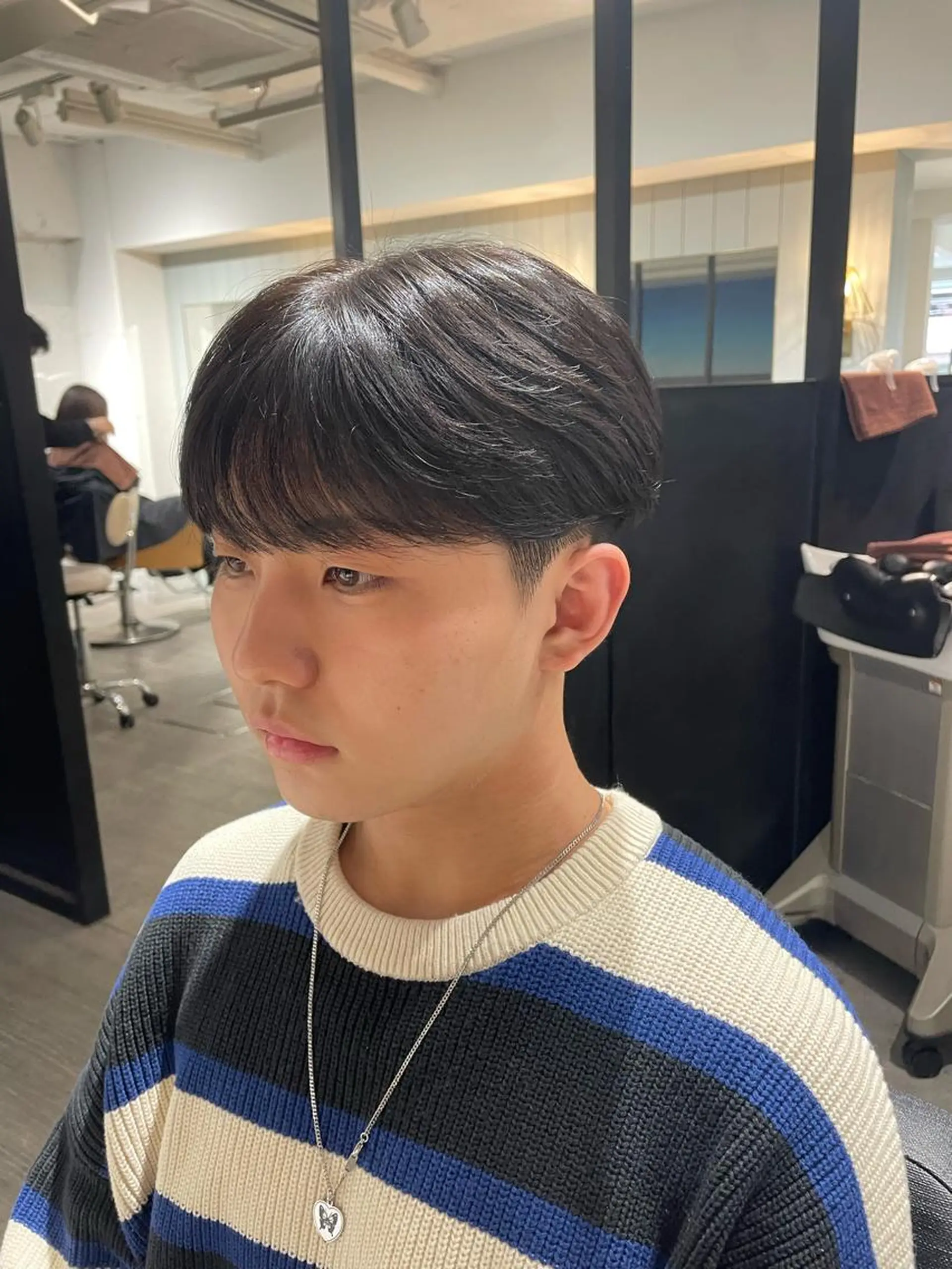 ショート メンズ カット key キーのヘアスタイル