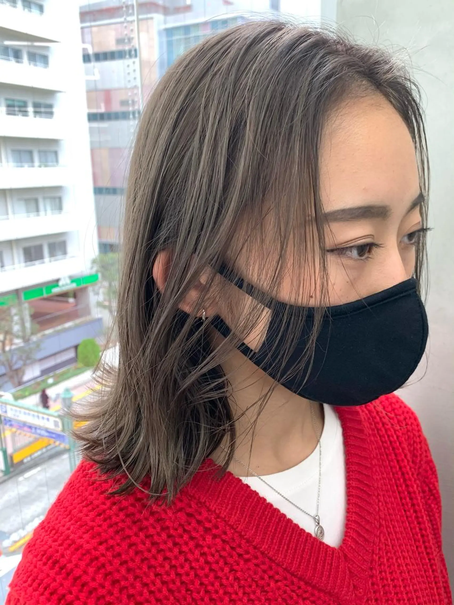 カラー ヘアカラー トリートメント ヘアセット 🌿似合わせ透明感 カラー松本朋幸🌿のヘアスタイル