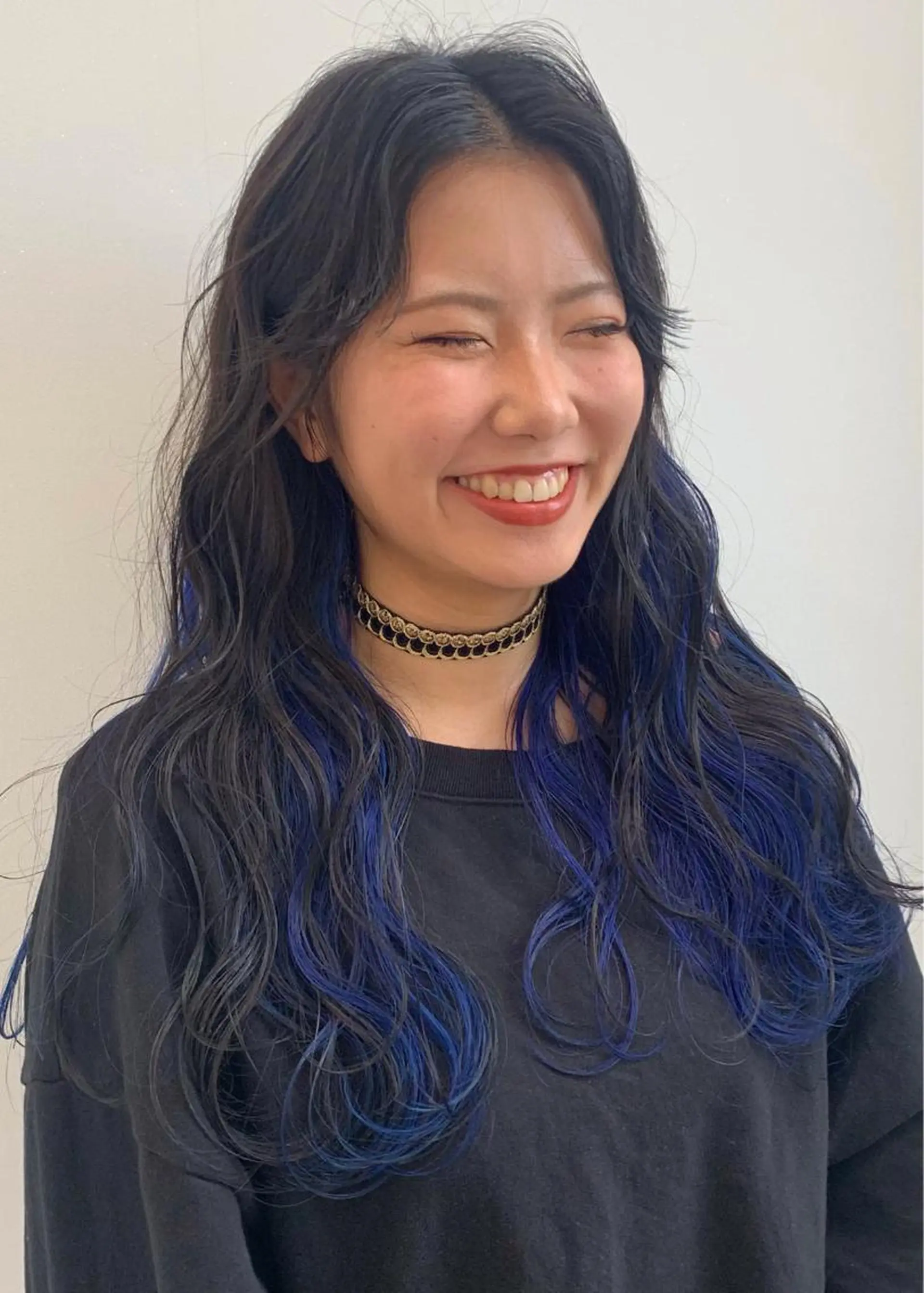 ロング カラー インナーカラー DEAN 名駅店 大人レイヤーカットのヘアスタイル