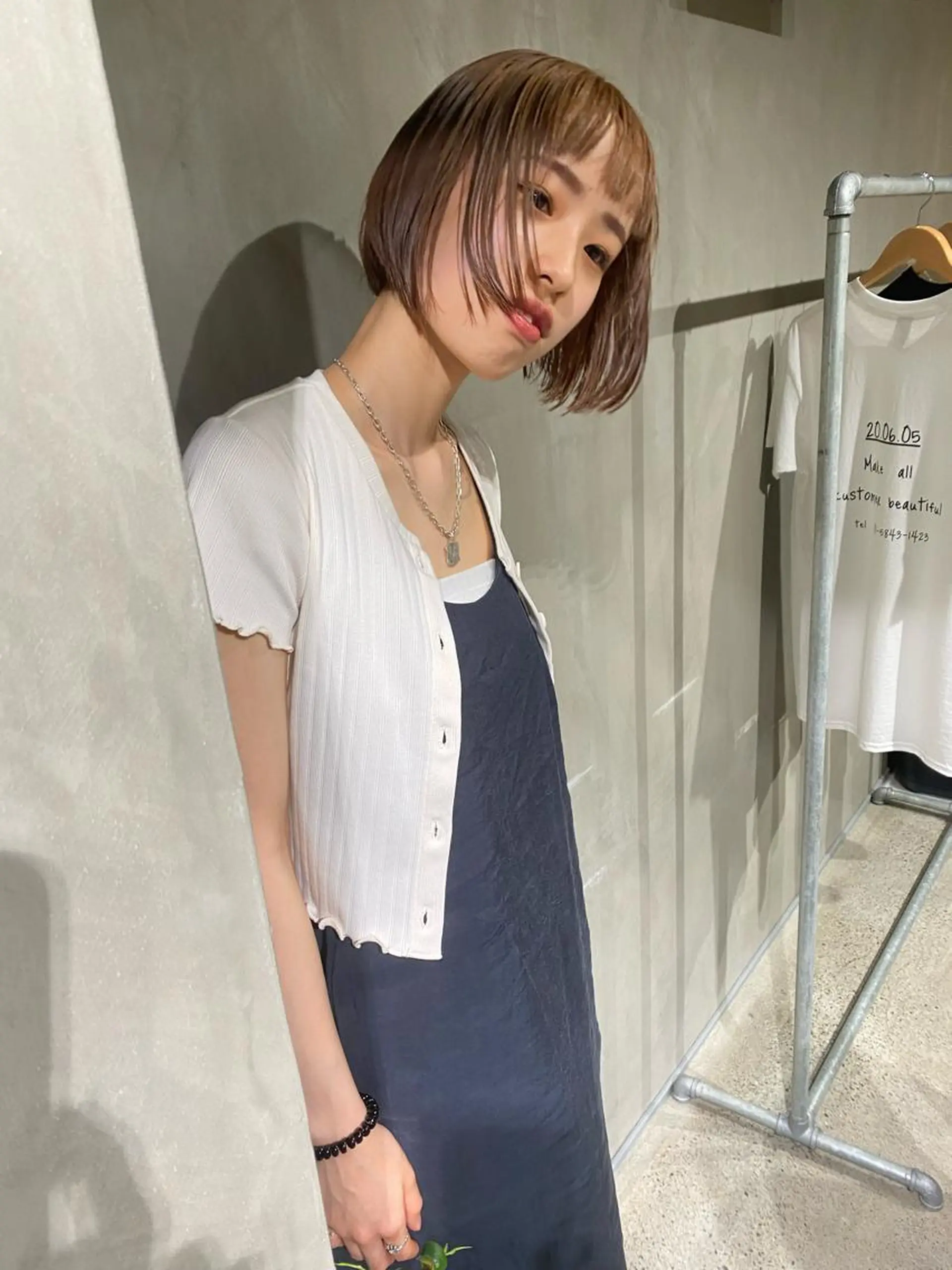 ショート 無料カットモデル 丸川英心のヘアスタイル