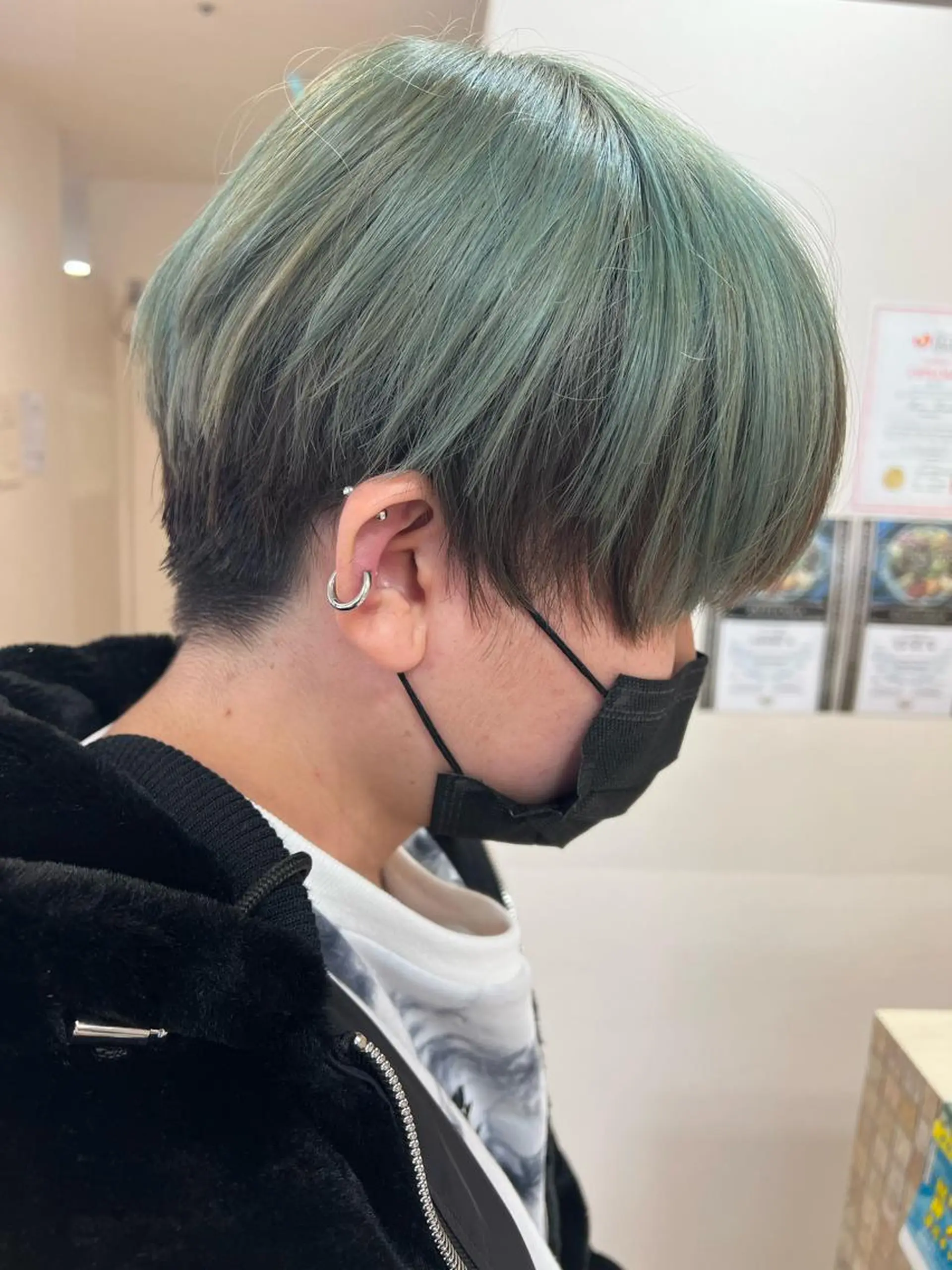 カラー メンズ ヘアカラー トリートメント 盛れるレイヤーカット 得意🌹井上美沙のヘアスタイル