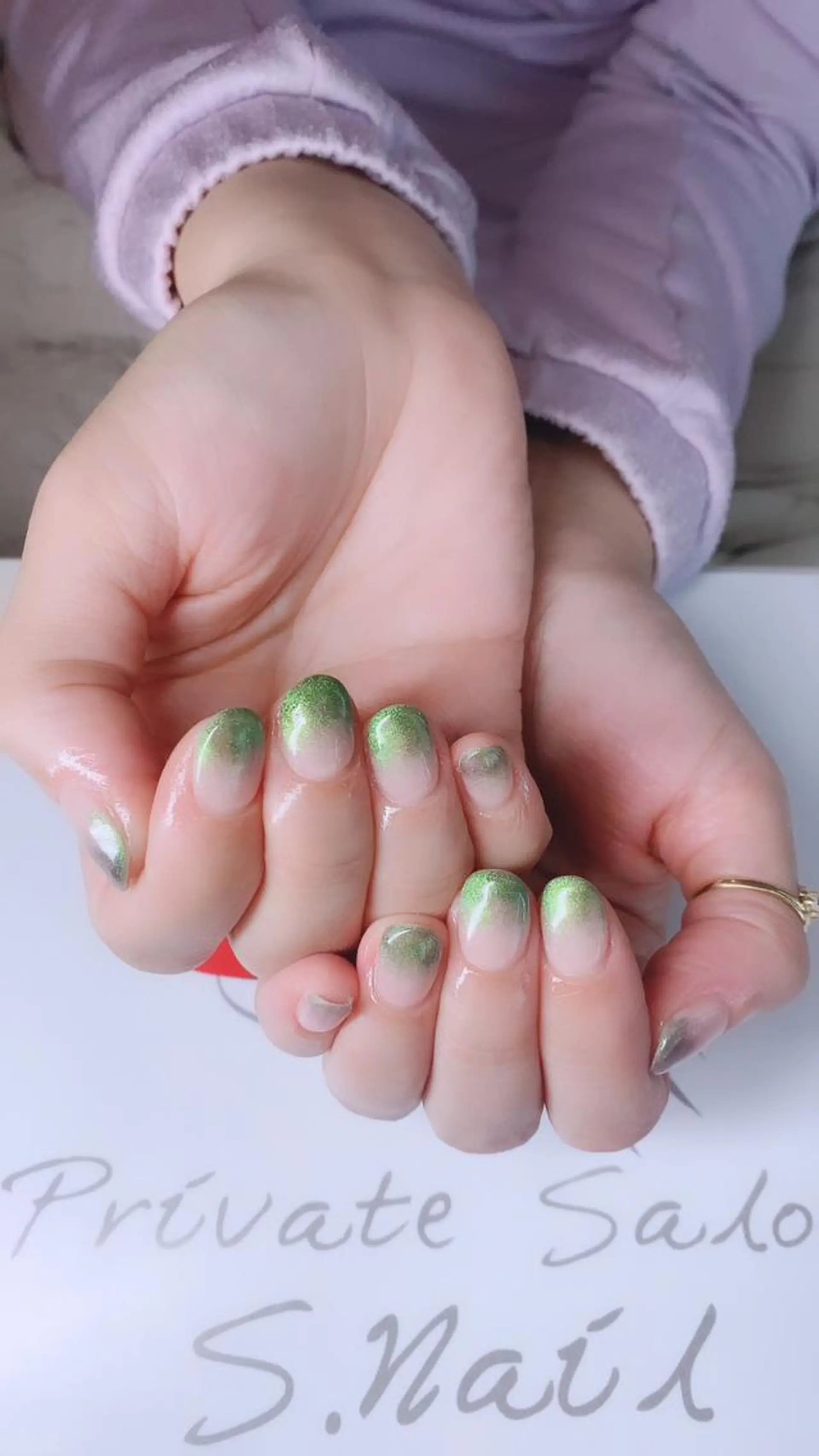 ネイル 西大分S.Nail 𓏲⋆🪸.⋆⸜🫧のネイルデザイン