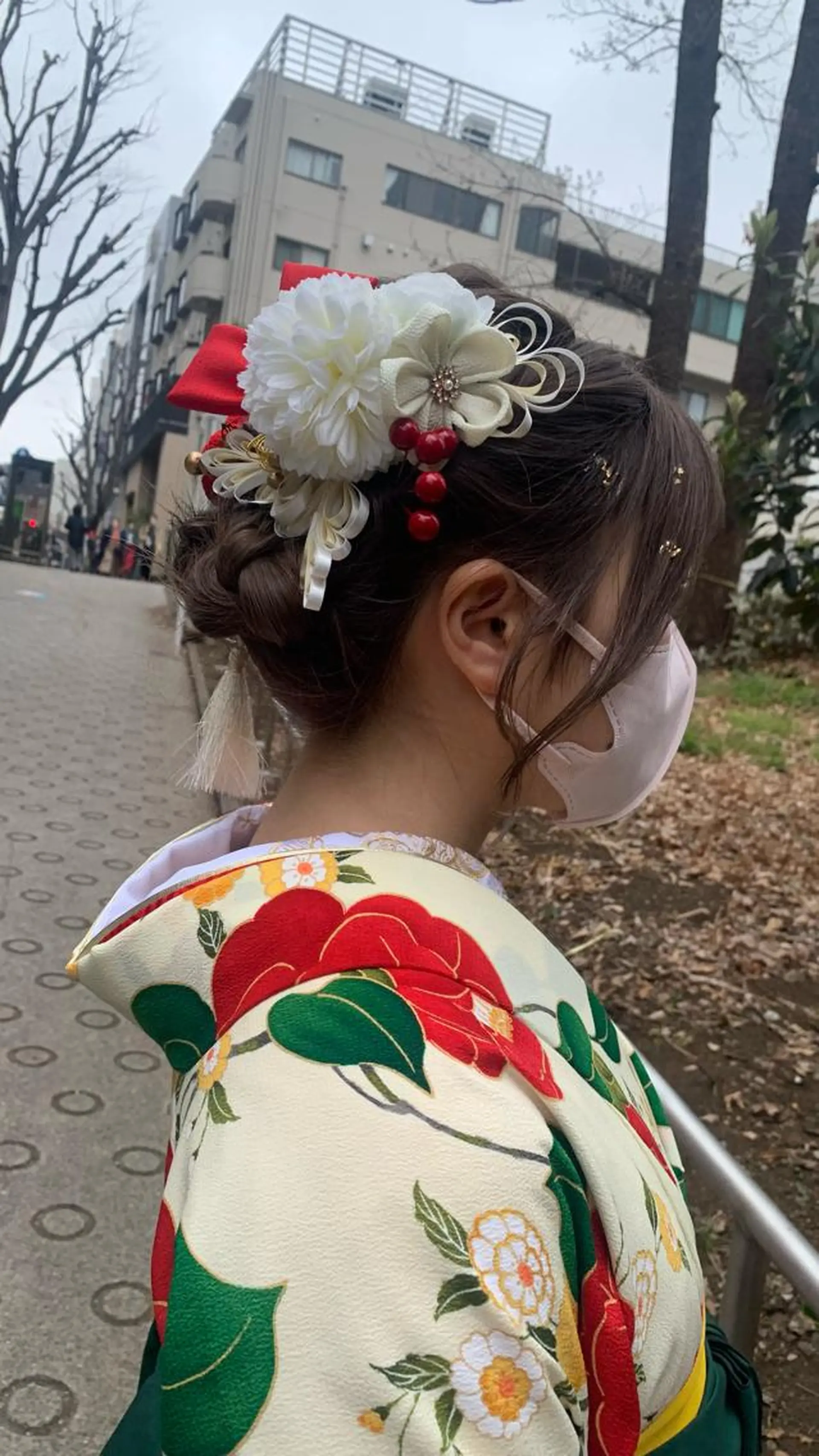 ヘアアレンジ ヘアセット ショート🌼パーマ 本間正子のヘアスタイル