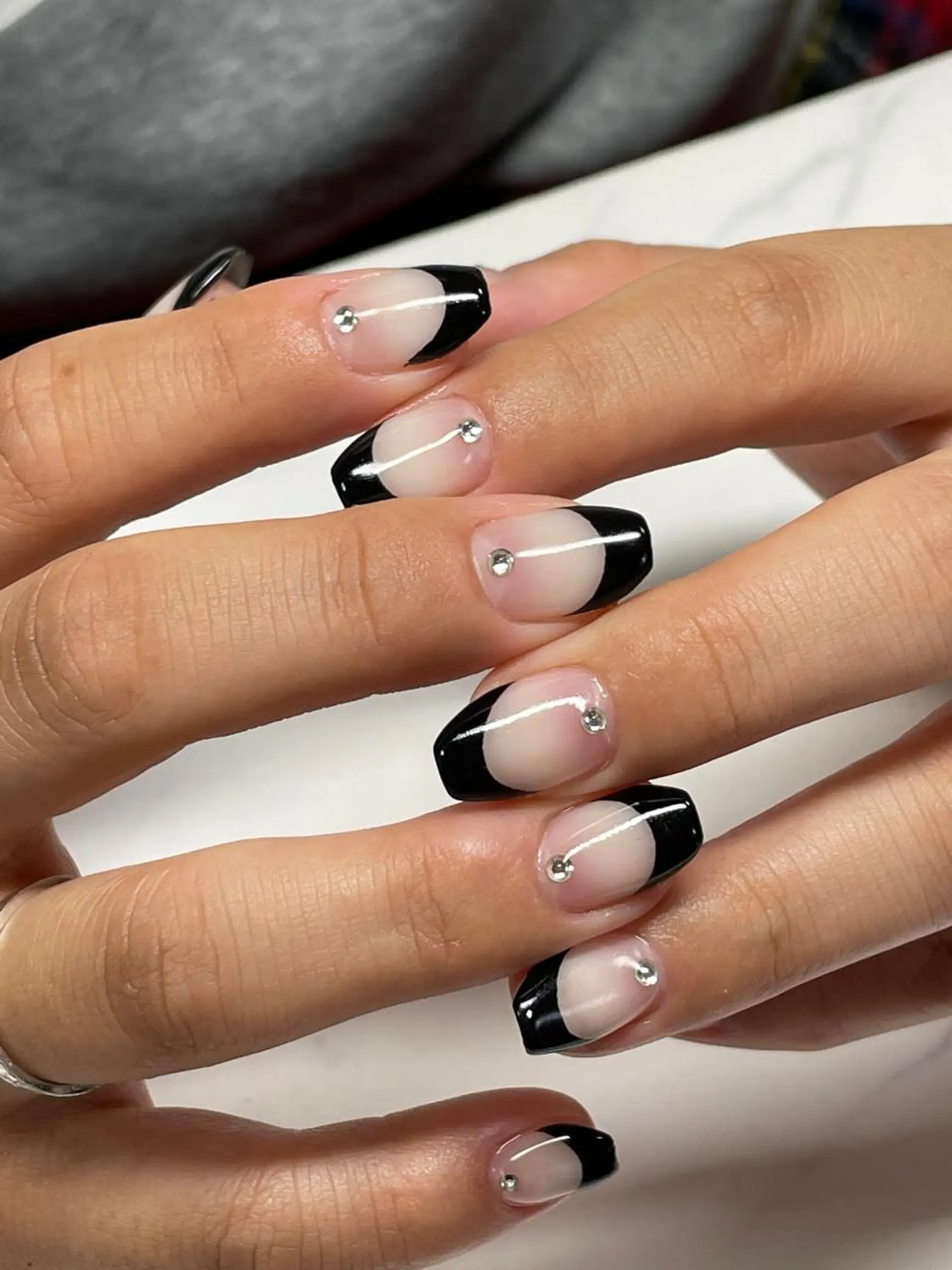 ネイル フレンチネイル Piacheピアシェ ジュニアネイリストのネイルデザイン