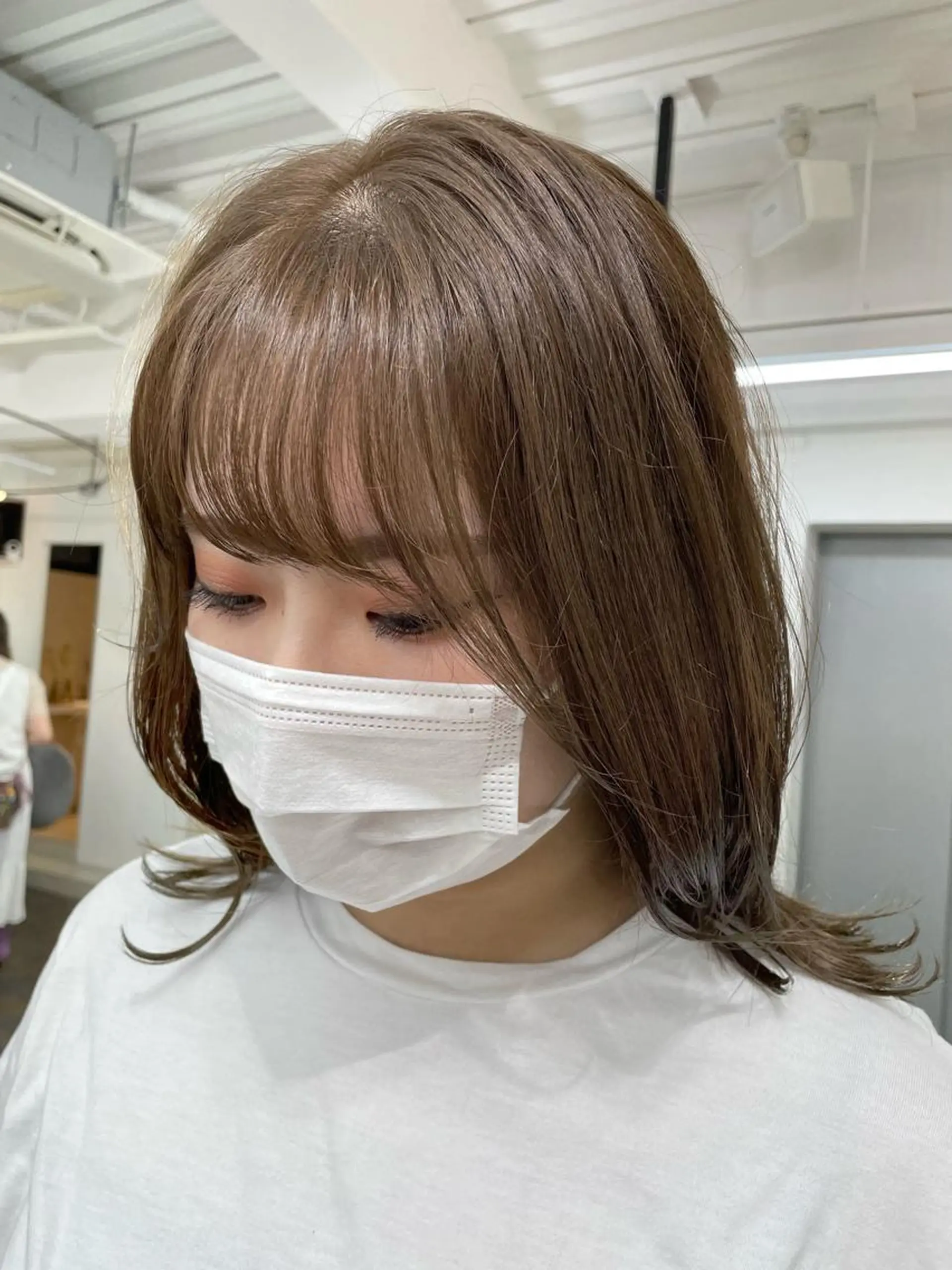 ミディアム 🌼たけや みのり🌿のヘアスタイル