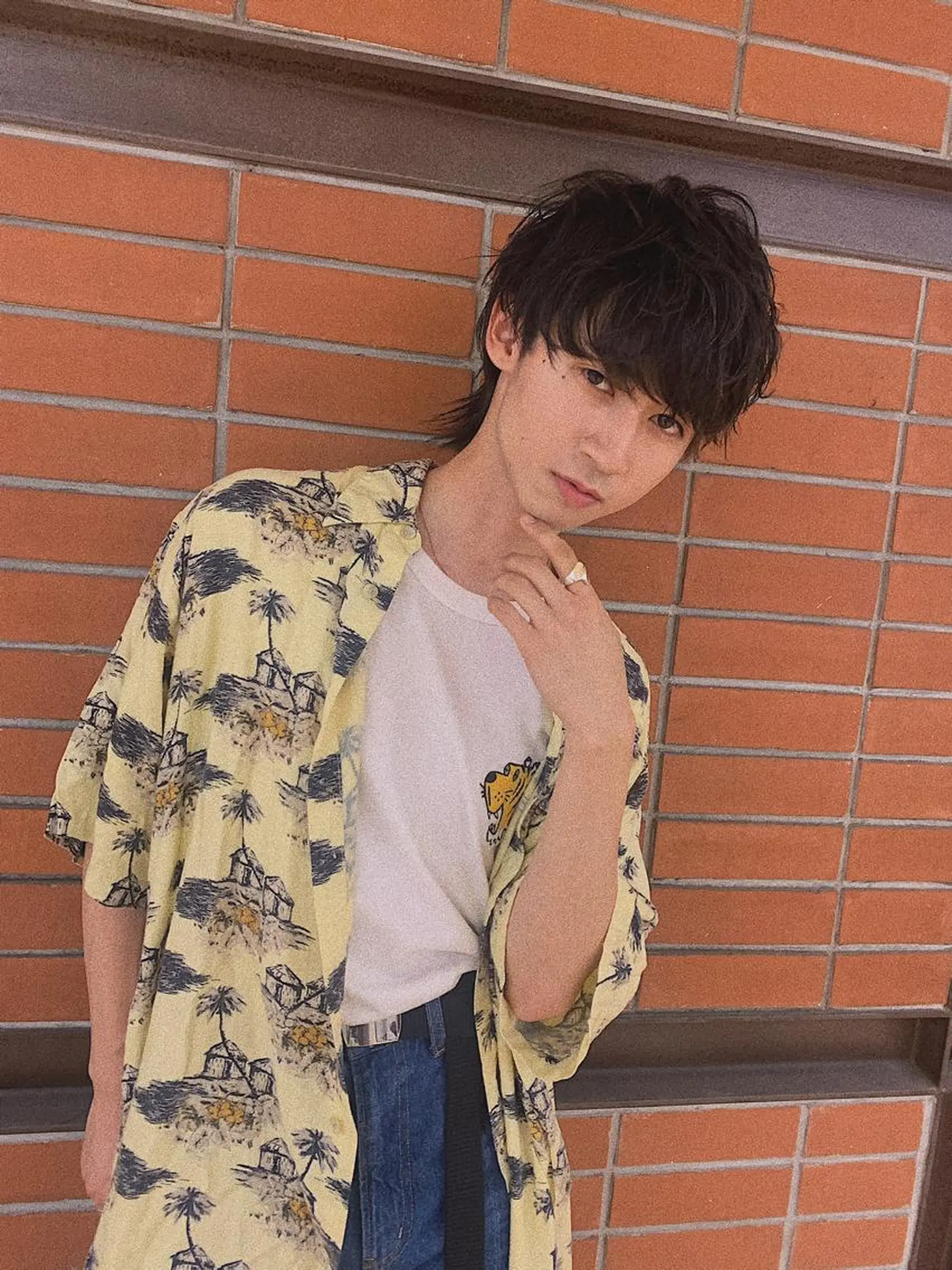 ショート パーマ メンズ Chill所属・三矢 ちなつのヘアスタイル