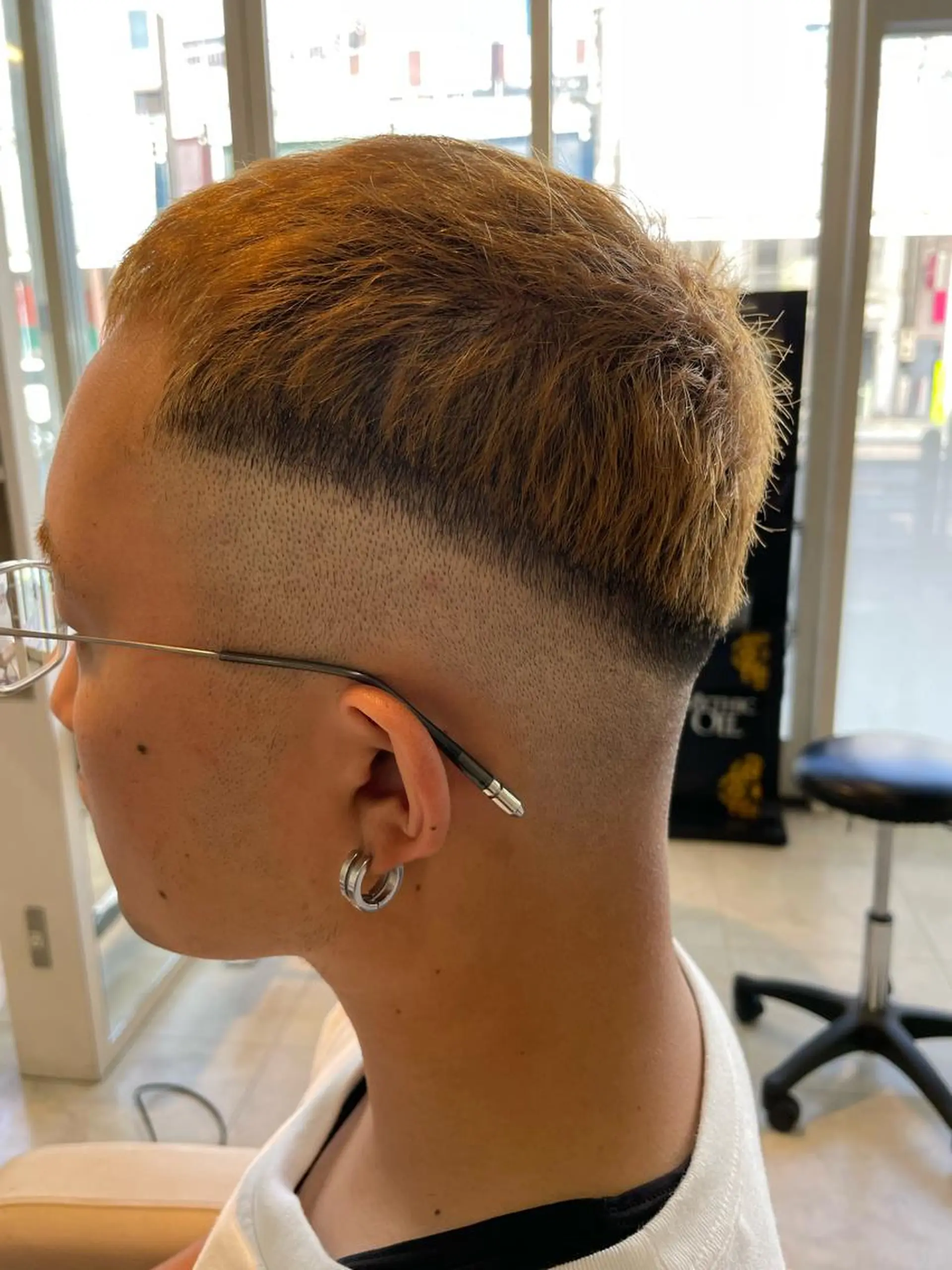 メンズ フェードカット スキンフェード トリートメント 本田 卓也のヘアスタイル