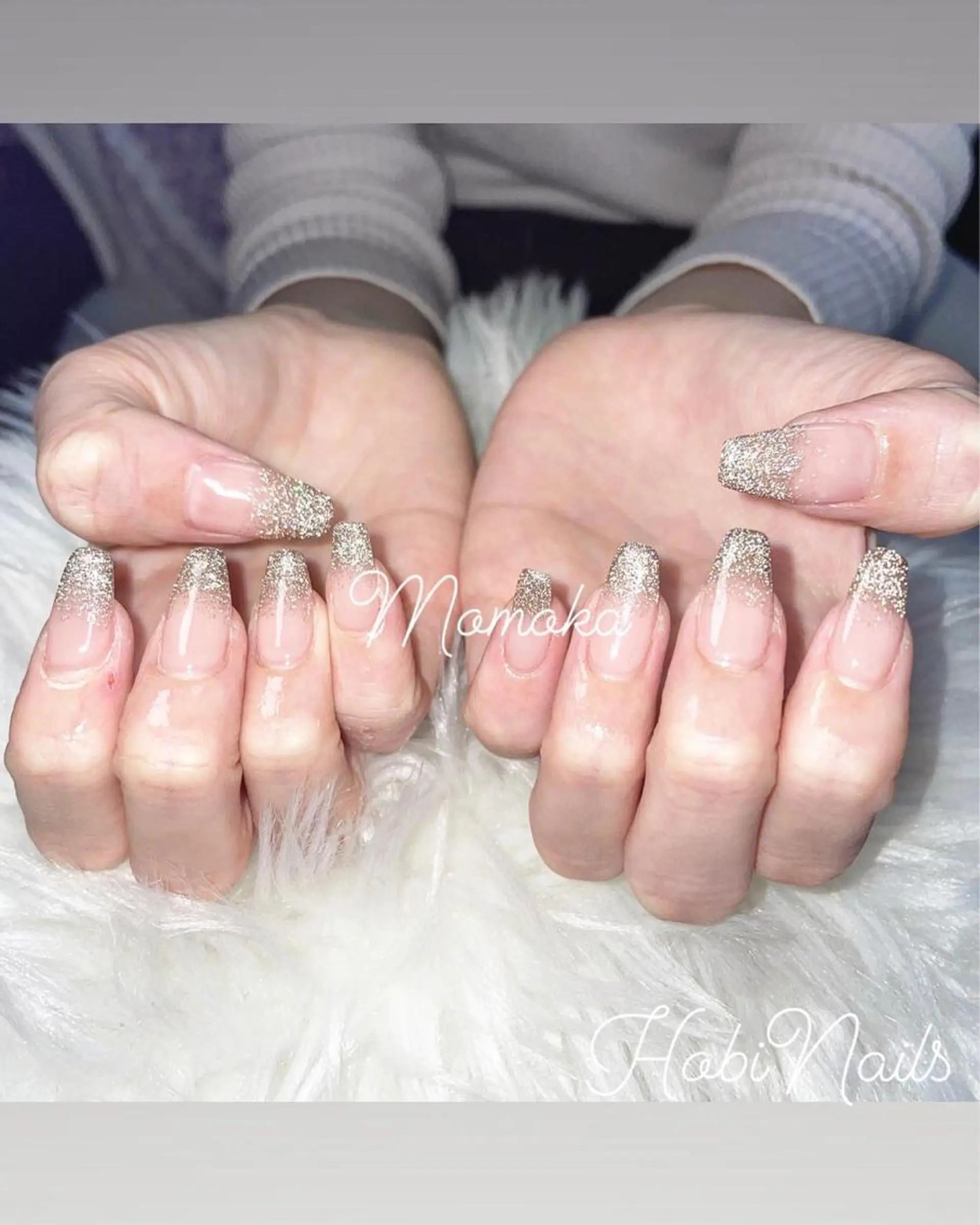 ネイル グラデーション Momo nailsalonのネイルデザイン