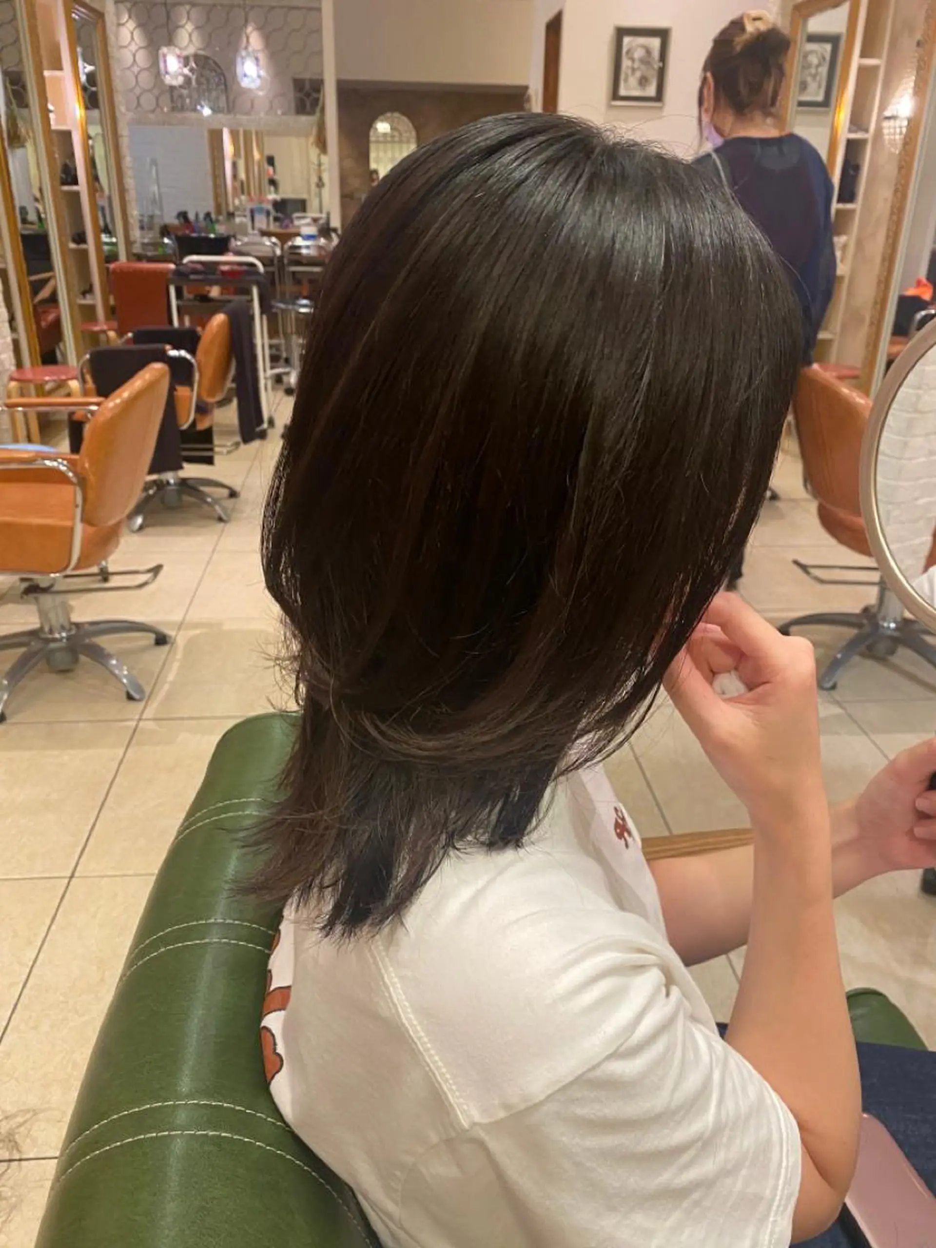 ミディアム sakamoto sayaのヘアスタイル