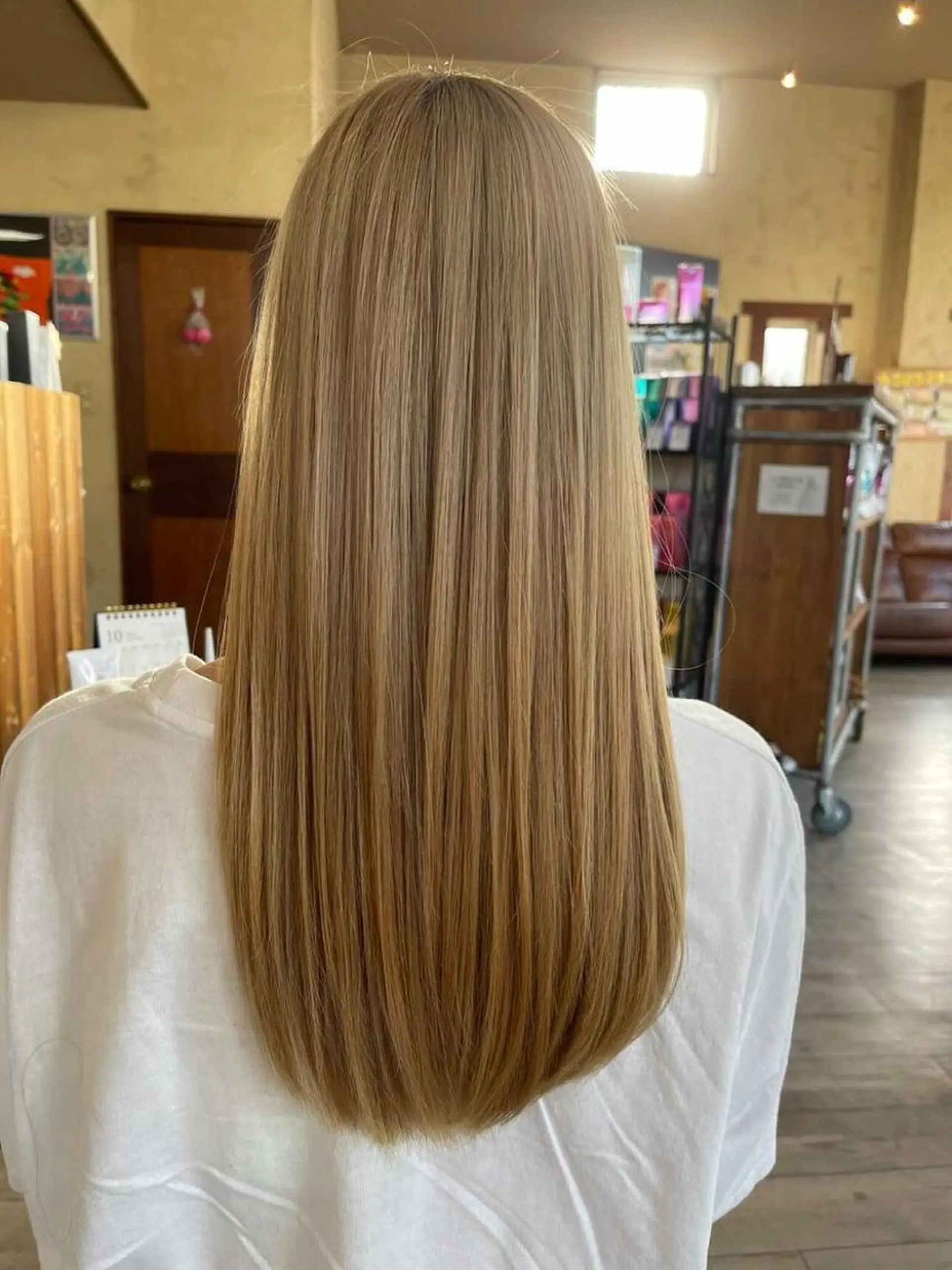 ロング 髪質改善 トリートメント 加藤 郁のヘアスタイル